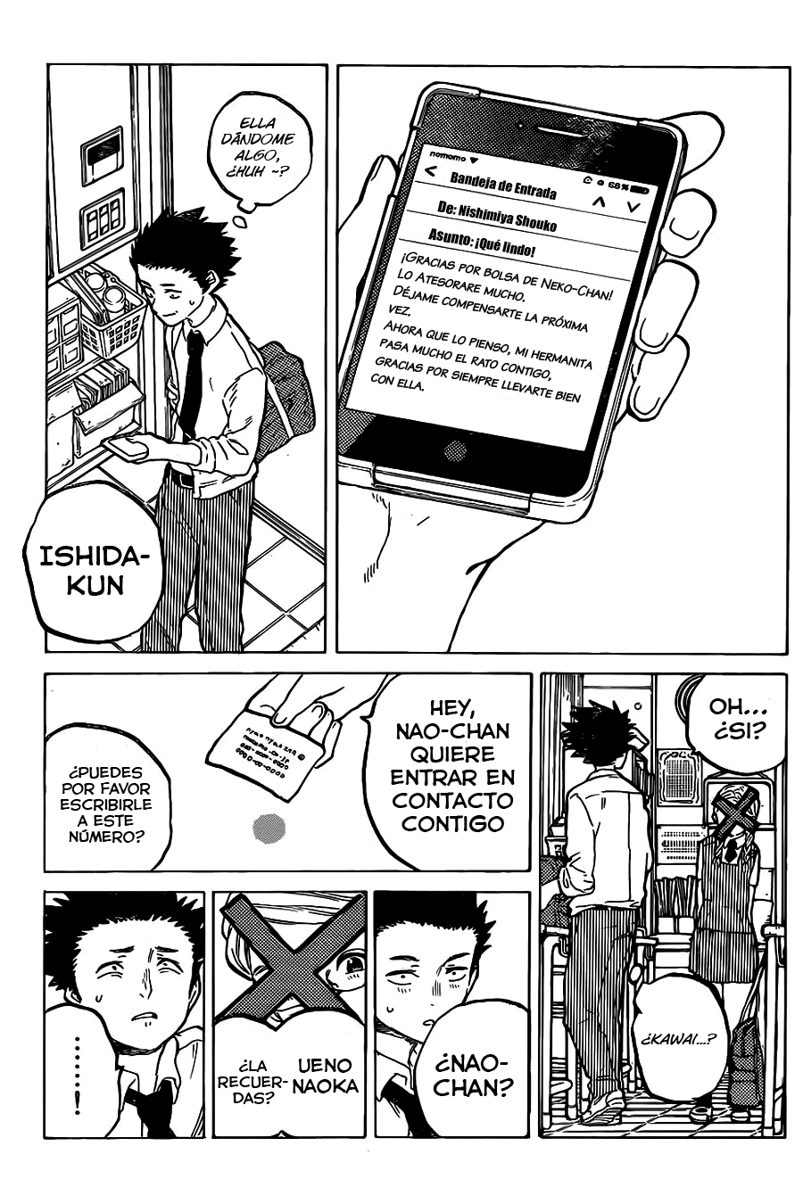 Read Koe no Katachi es Manga Online