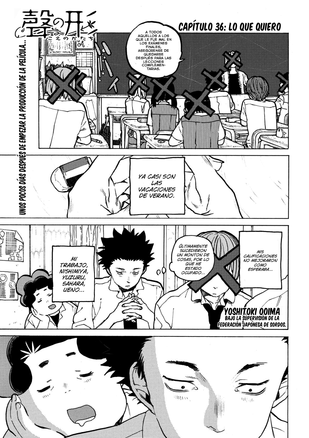 Read Koe no Katachi es Manga Online