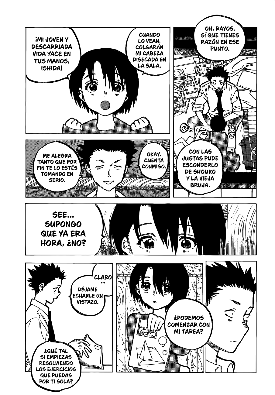 Read Koe no Katachi es Manga Online