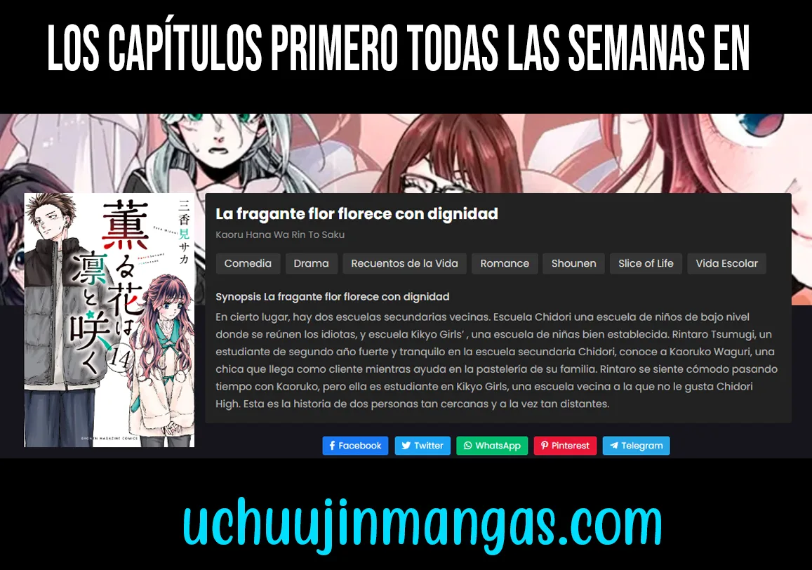 Read La Elegante Flor Florece con Dignidad es Manga Online