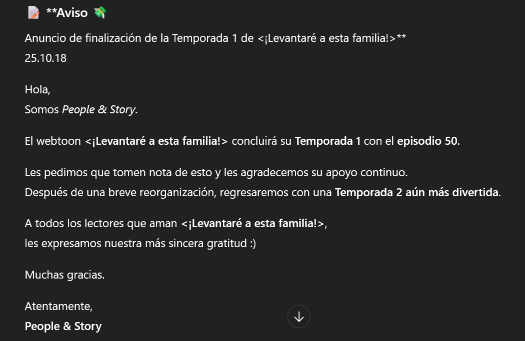 Read Llevaré a esta familia a la grandeza es Manga Online