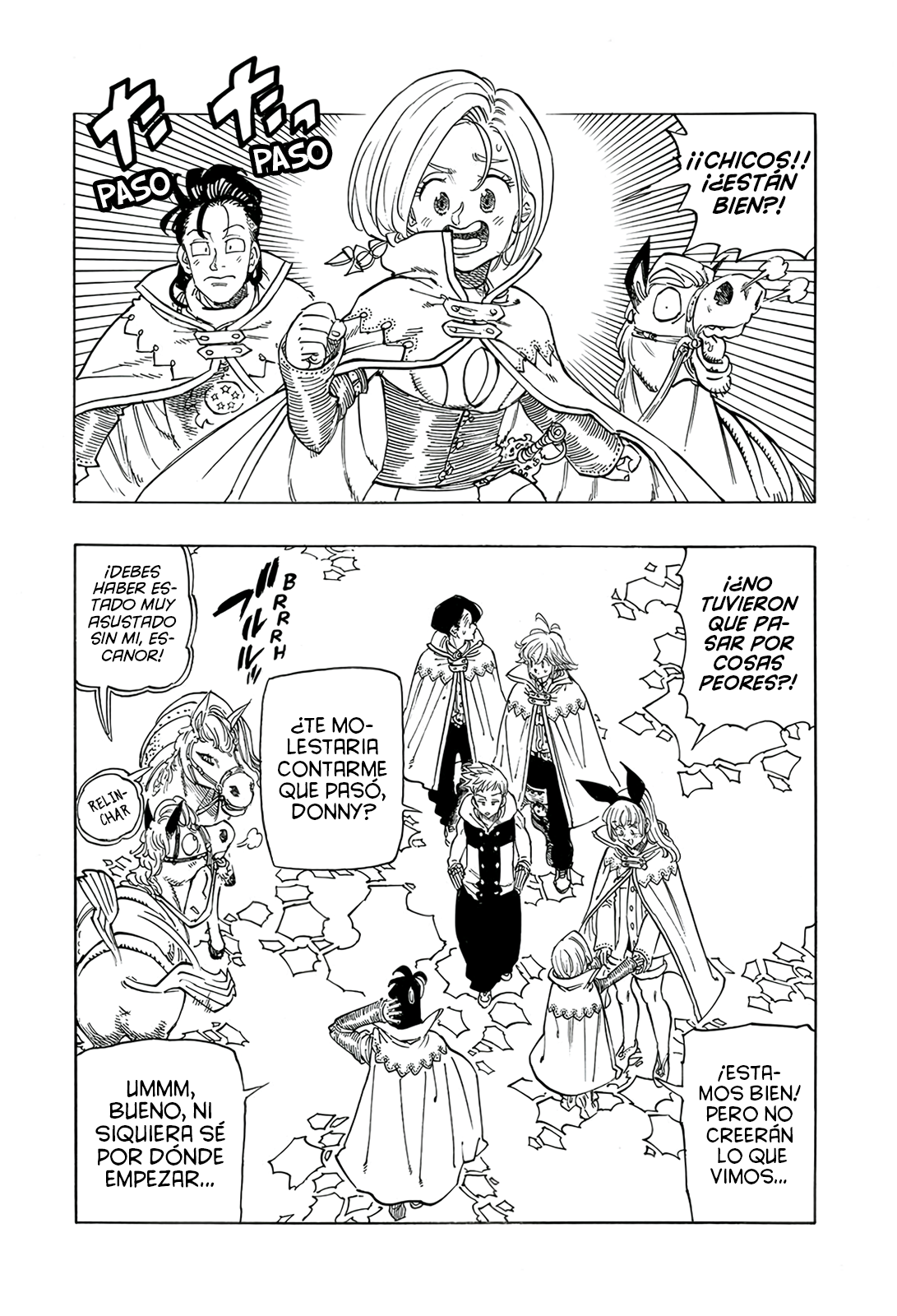 Read Mokushiroku no Yonkishi es Manga Online