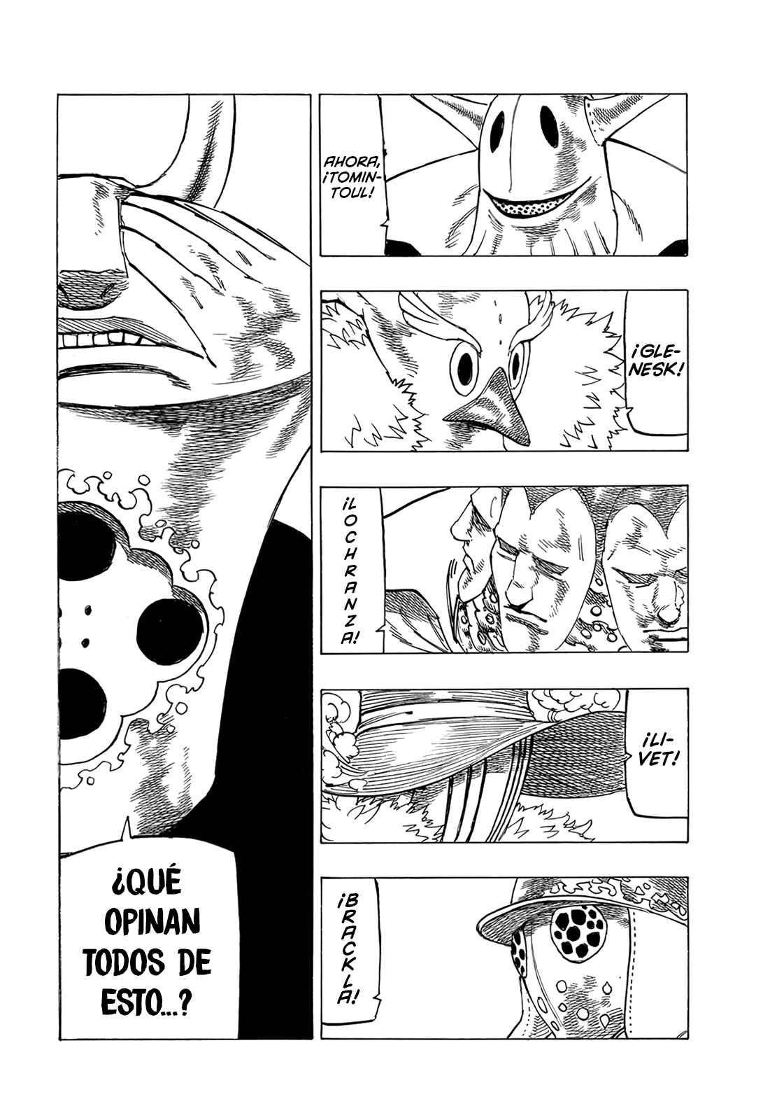 Read Mokushiroku no Yonkishi es Manga Online