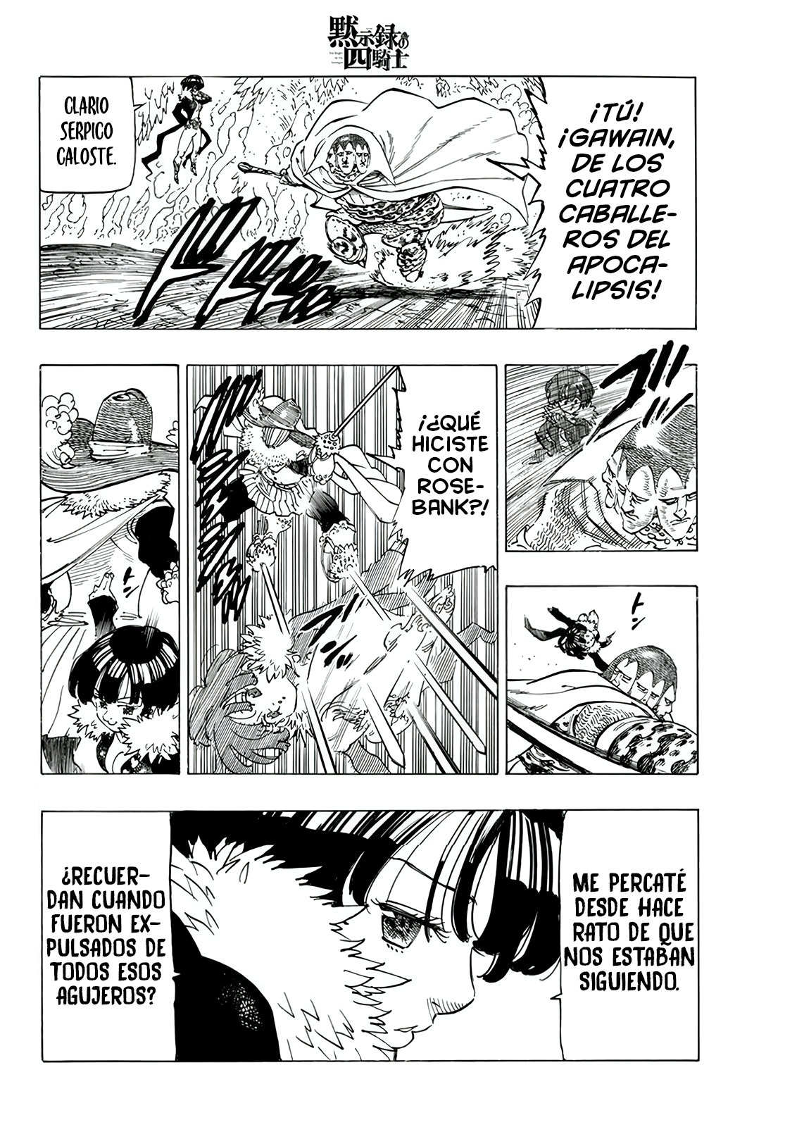 Read Mokushiroku no Yonkishi es Manga Online