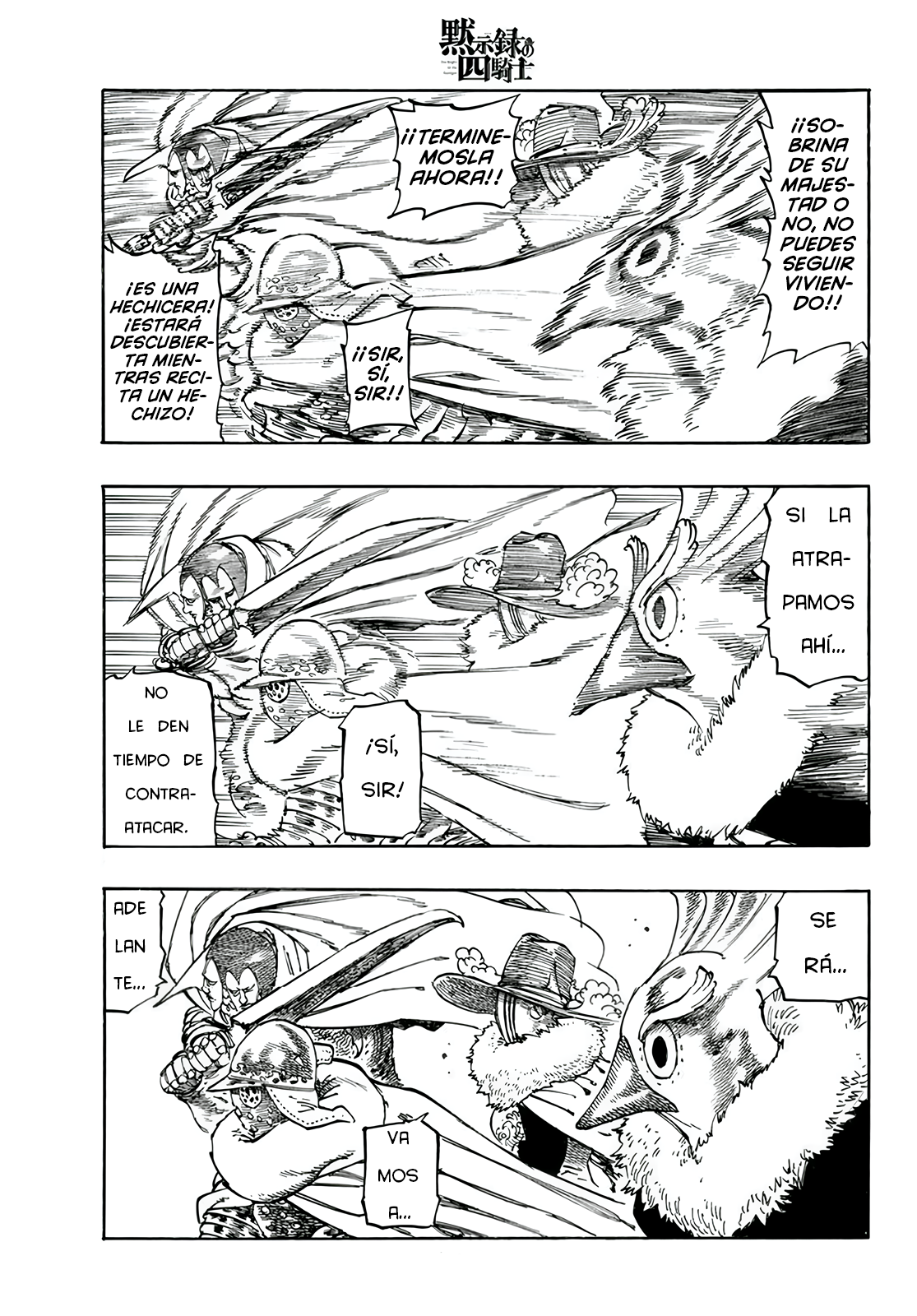 Read Mokushiroku no Yonkishi es Manga Online