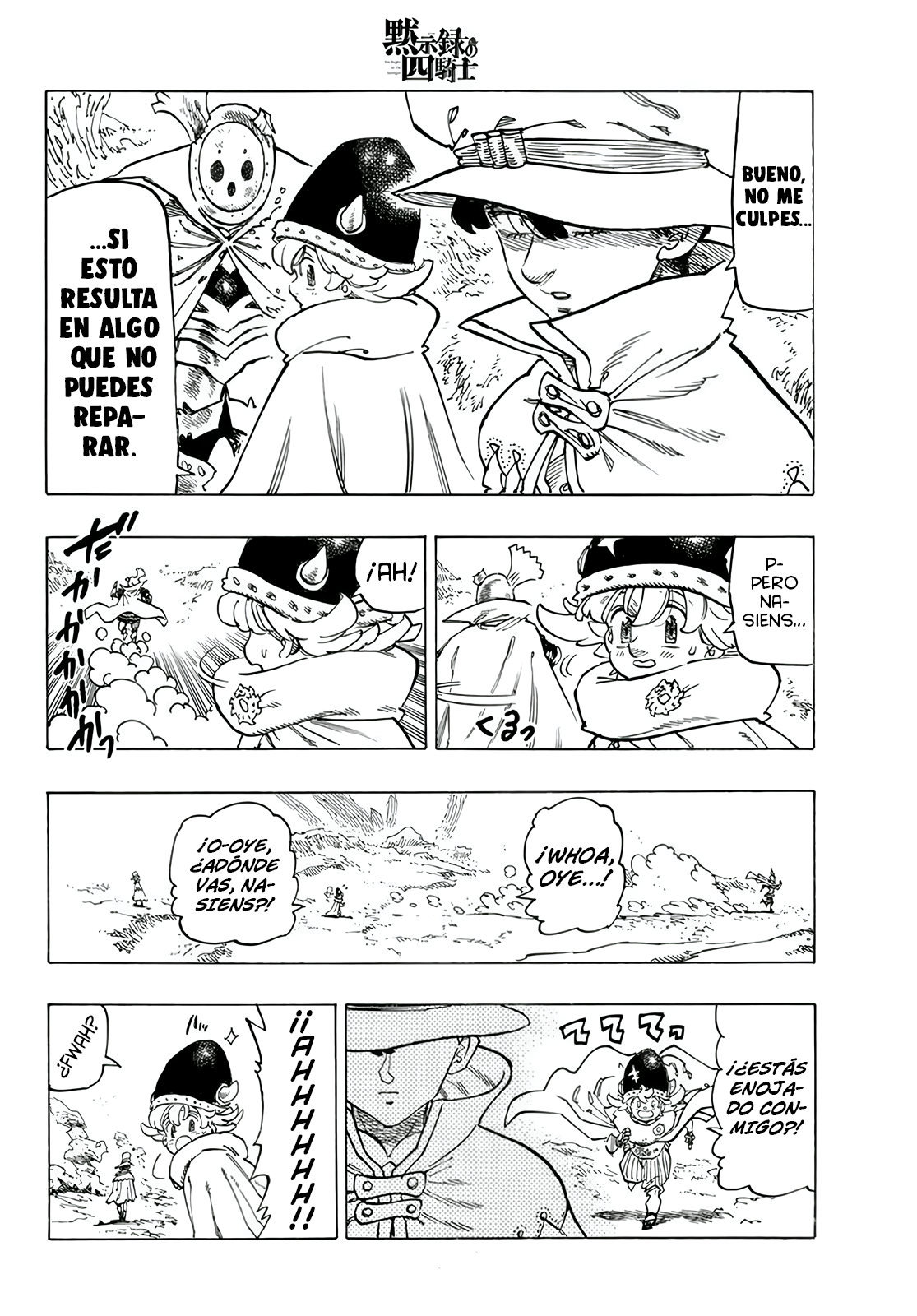 Read Mokushiroku no Yonkishi es Manga Online