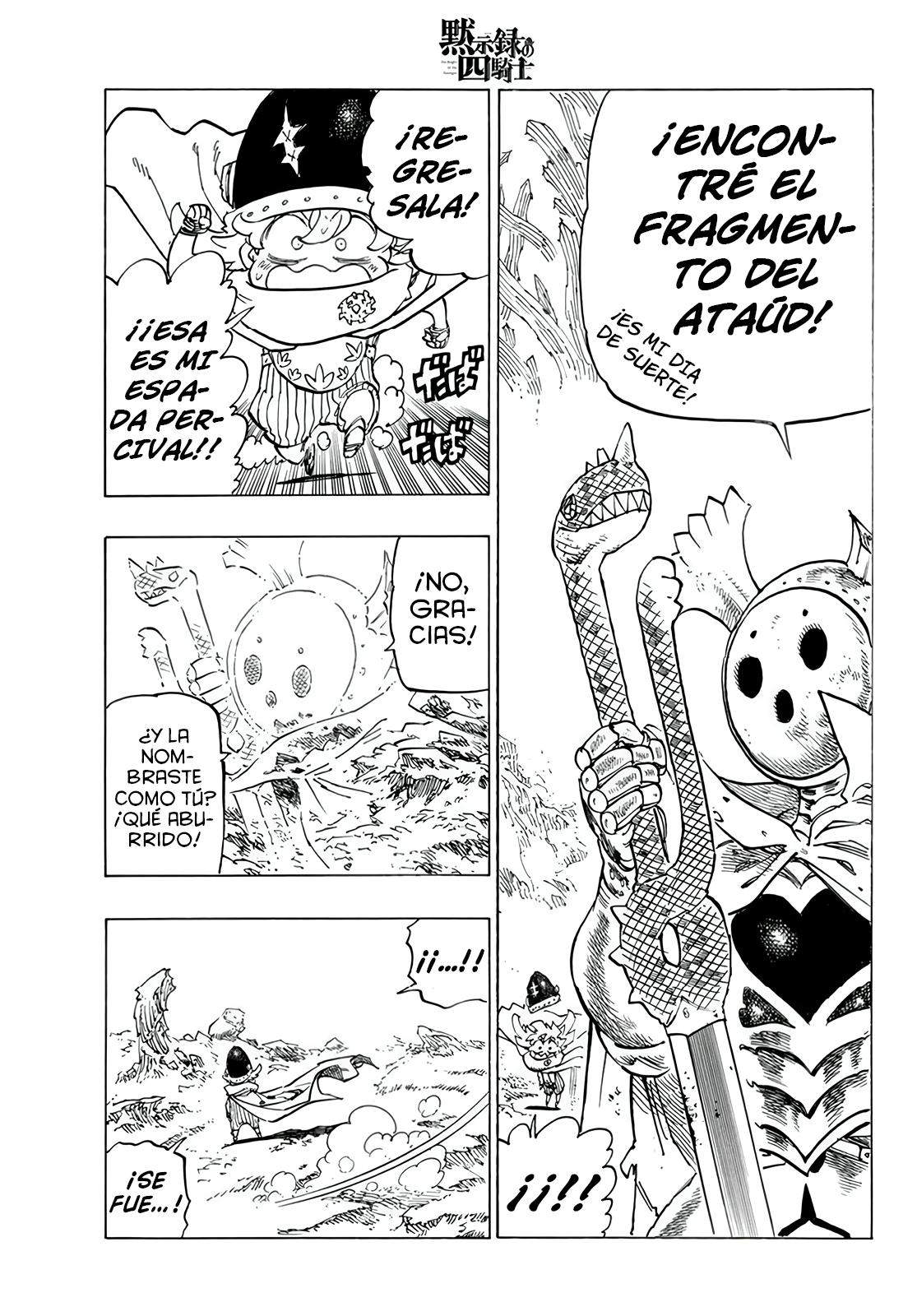 Read Mokushiroku no Yonkishi es Manga Online