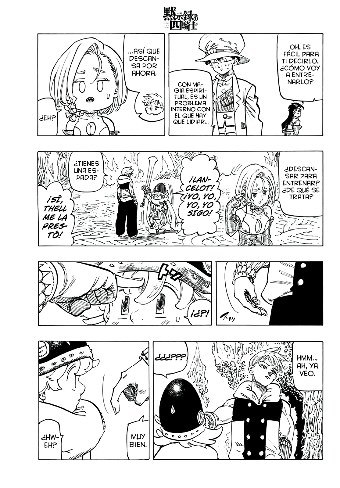 Read Mokushiroku no Yonkishi es Manga Online