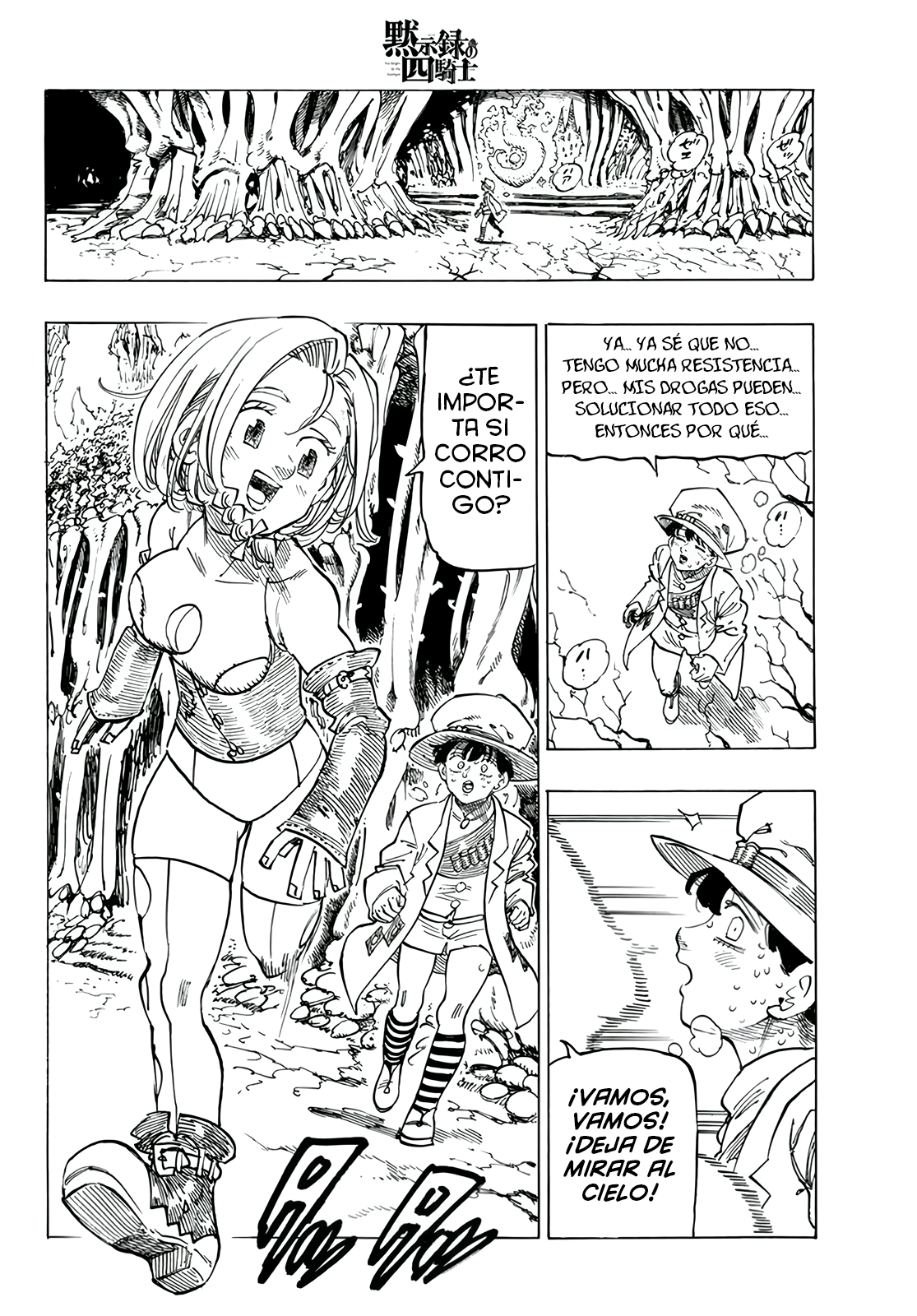 Read Mokushiroku no Yonkishi es Manga Online