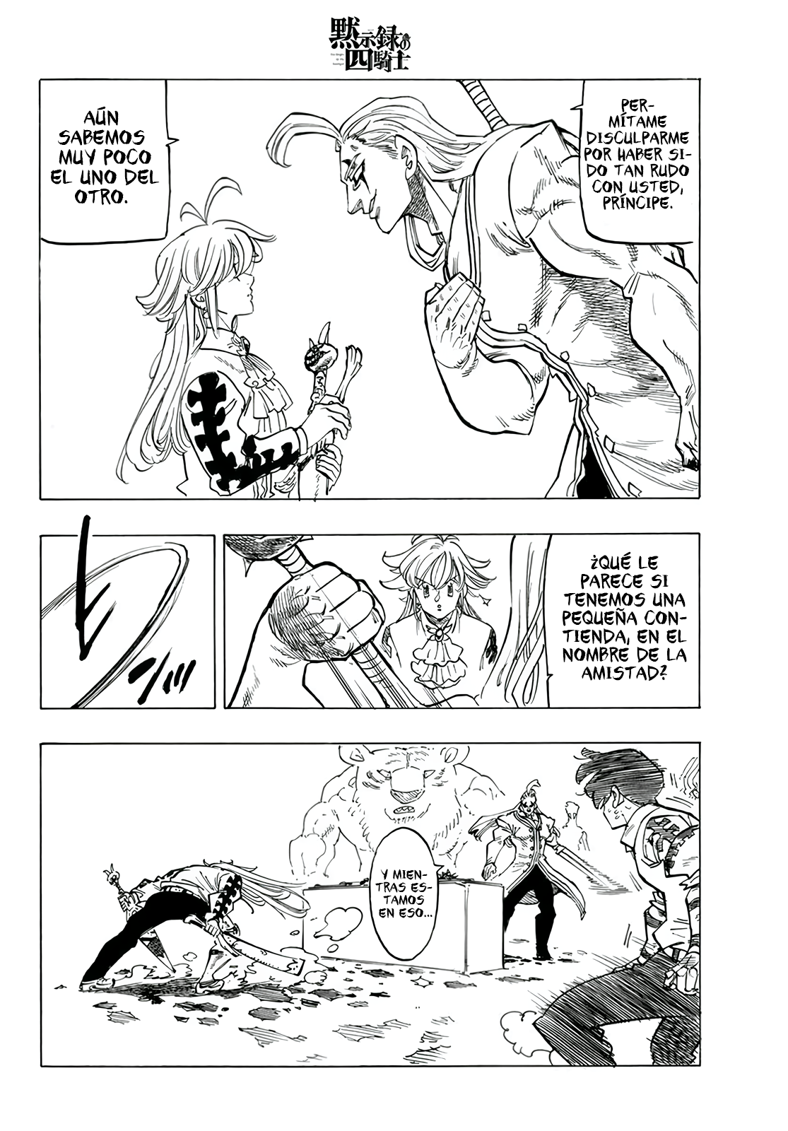 Read Mokushiroku no Yonkishi es Manga Online