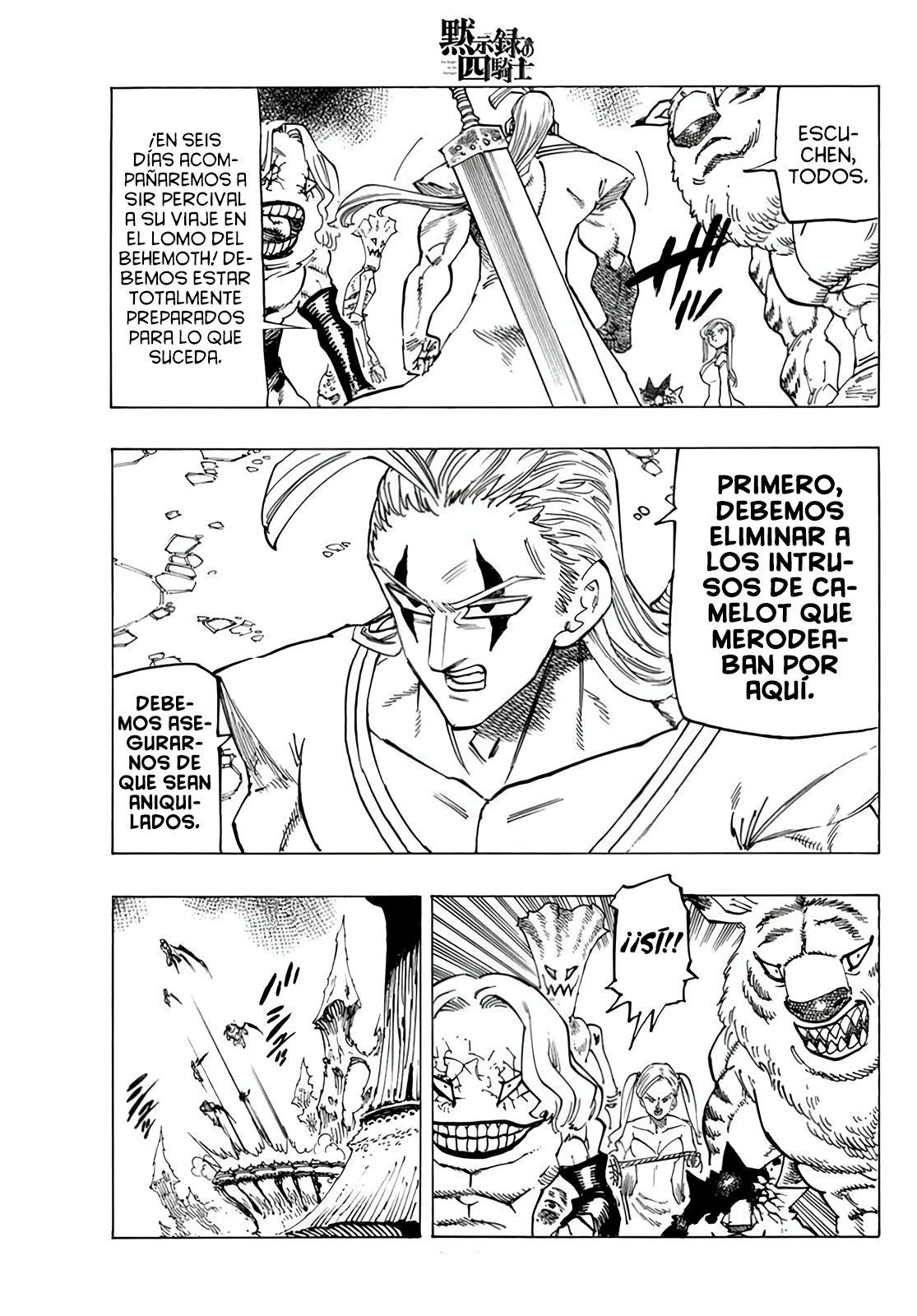 Read Mokushiroku no Yonkishi es Manga Online