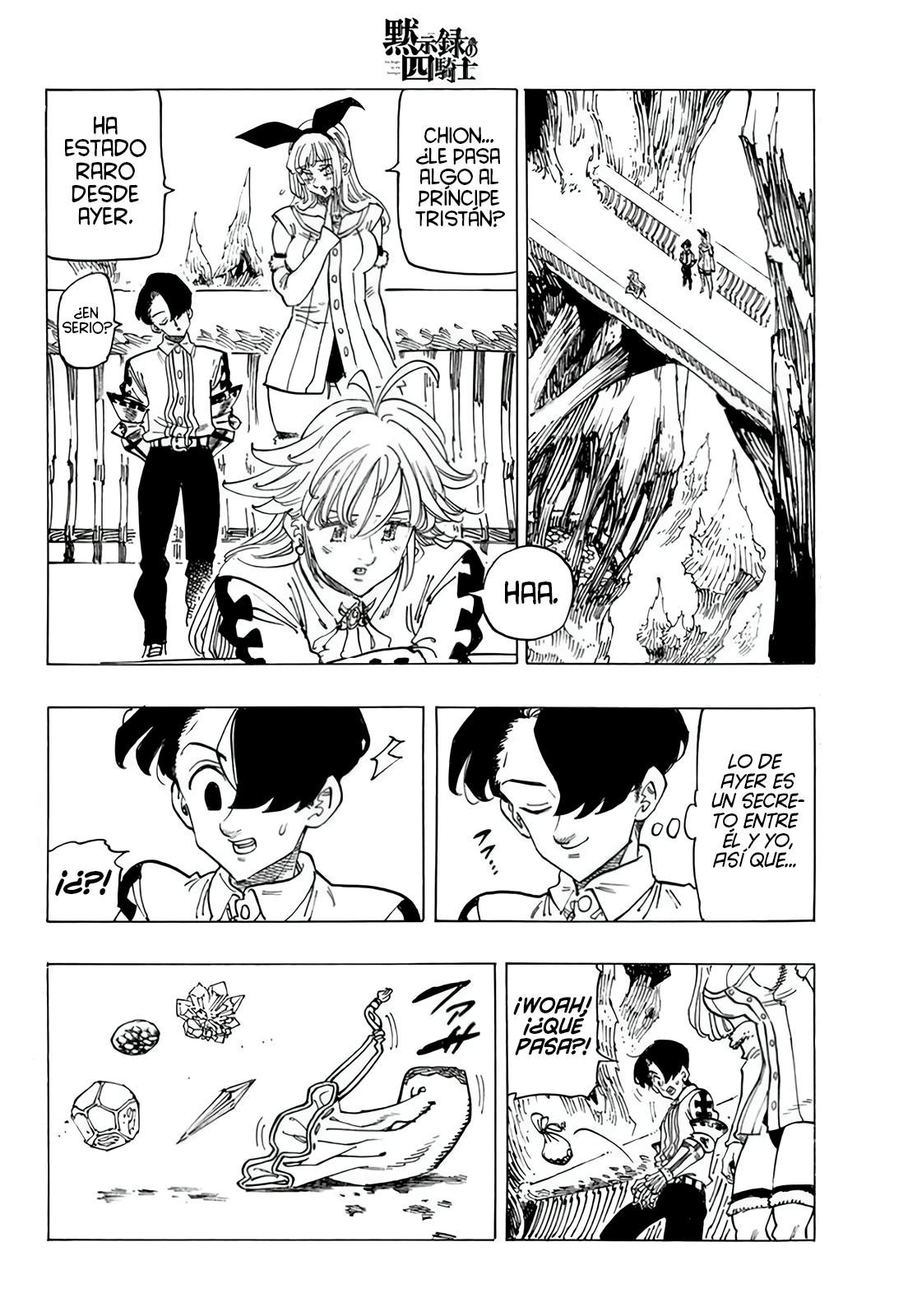 Read Mokushiroku no Yonkishi es Manga Online