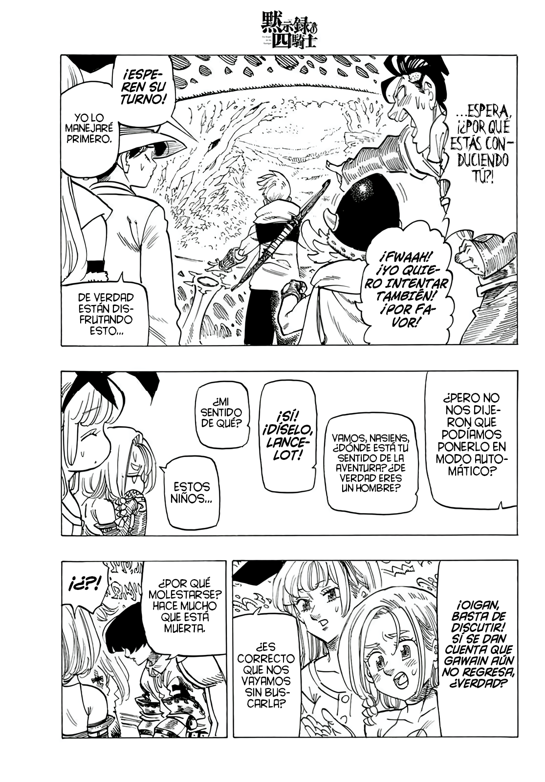 Read Mokushiroku no Yonkishi es Manga Online