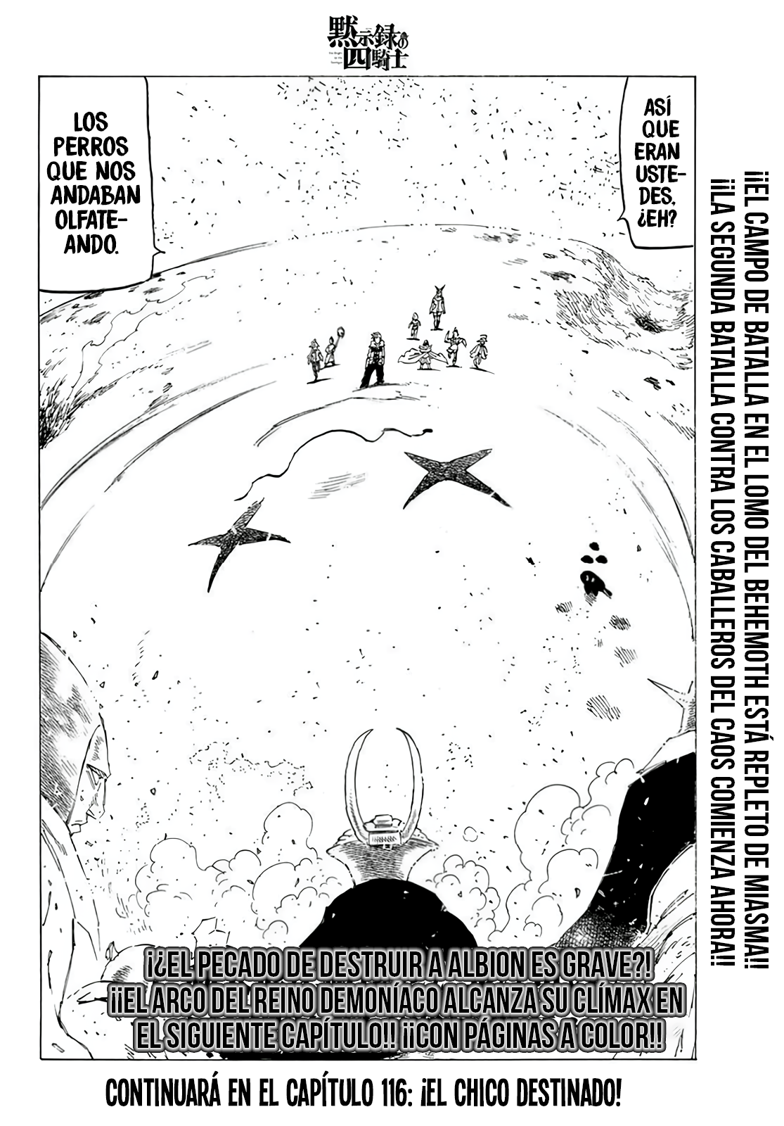 Read Mokushiroku no Yonkishi es Manga Online