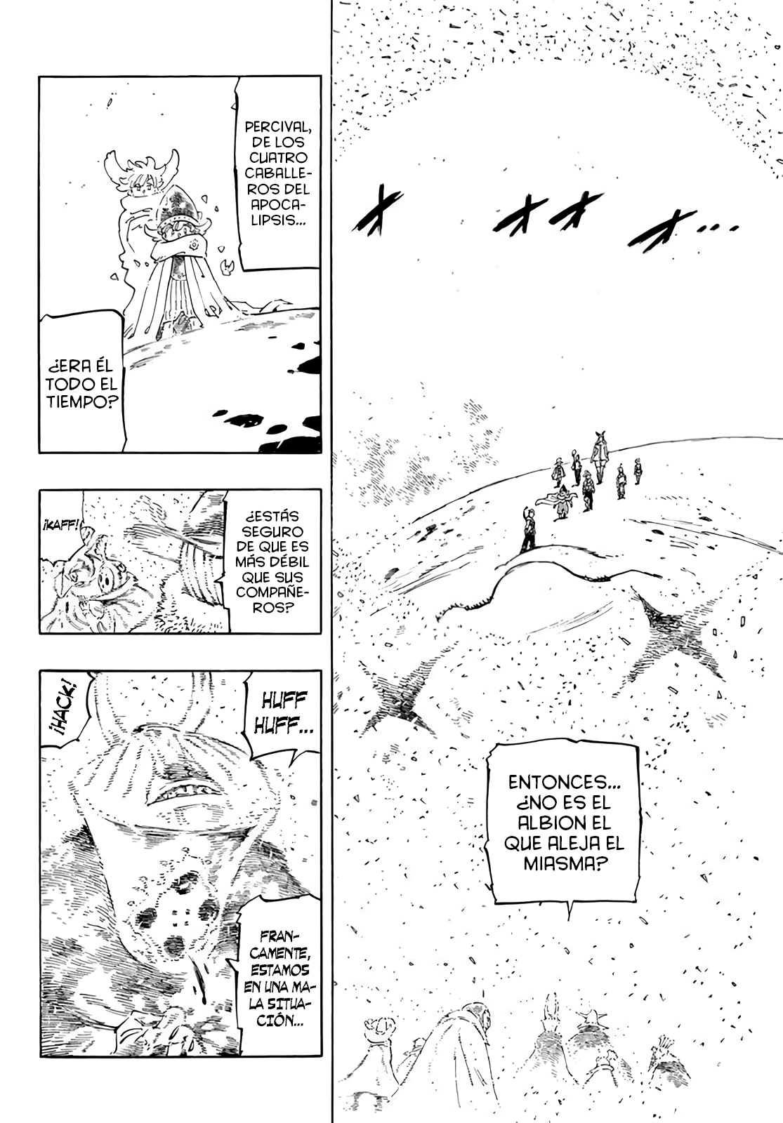 Read Mokushiroku no Yonkishi es Manga Online