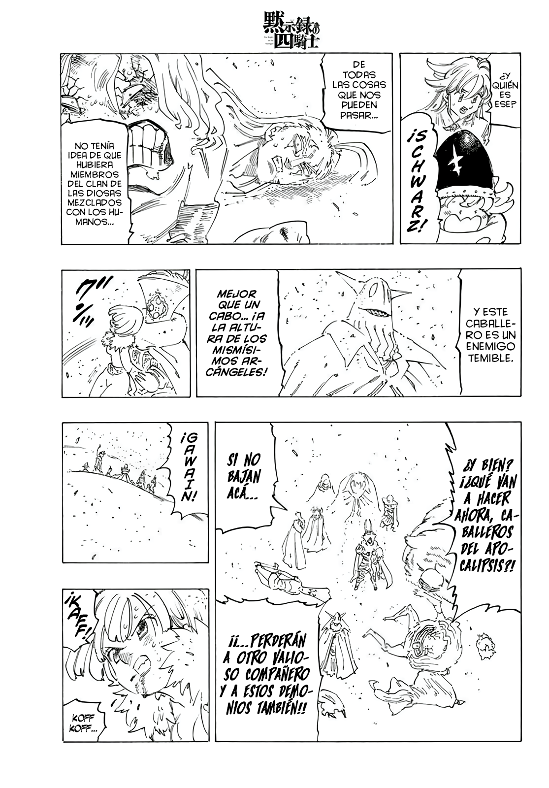 Read Mokushiroku no Yonkishi es Manga Online