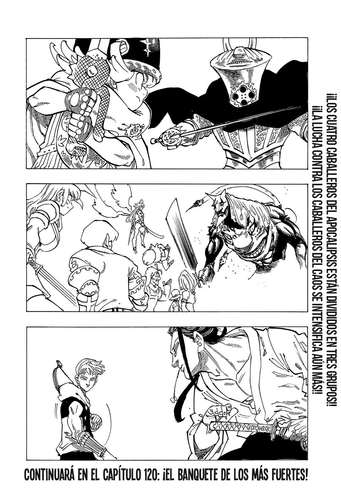 Read Mokushiroku no Yonkishi es Manga Online