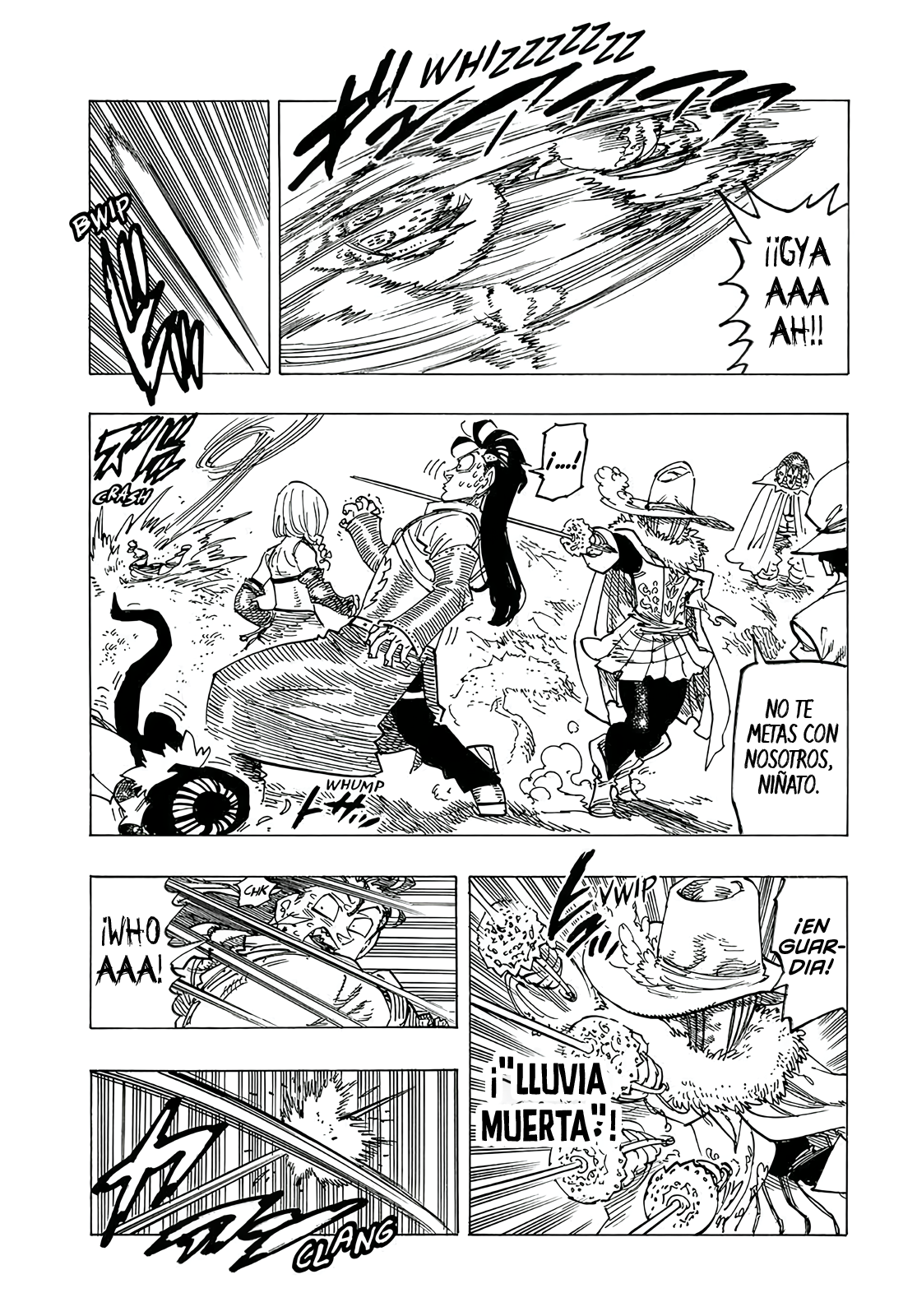 Read Mokushiroku no Yonkishi es Manga Online