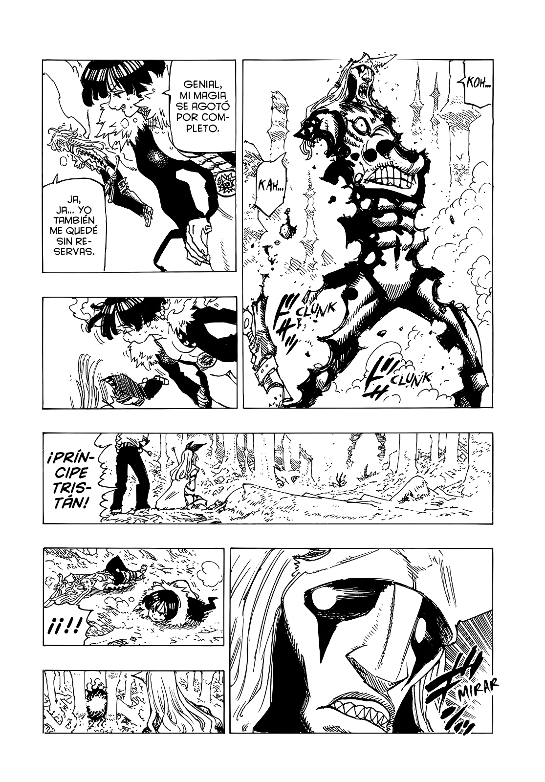 Read Mokushiroku no Yonkishi es Manga Online