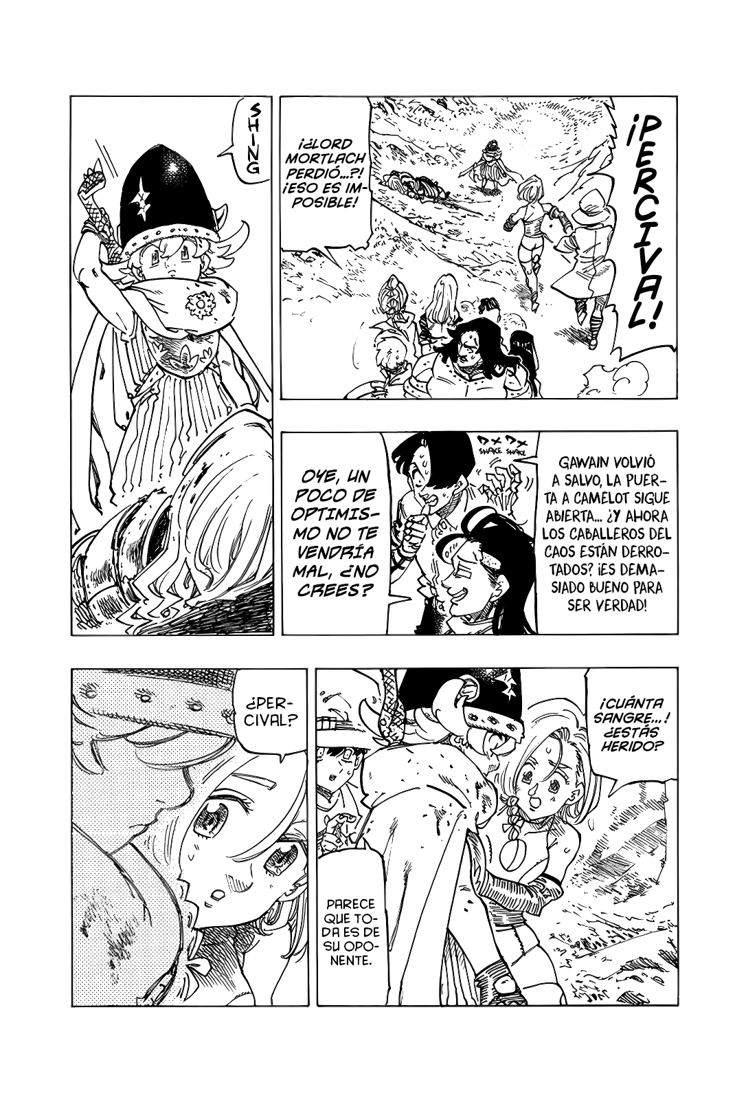 Read Mokushiroku no Yonkishi es Manga Online