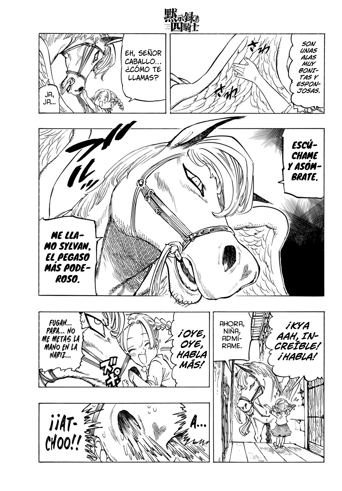 Read Mokushiroku no Yonkishi es Manga Online