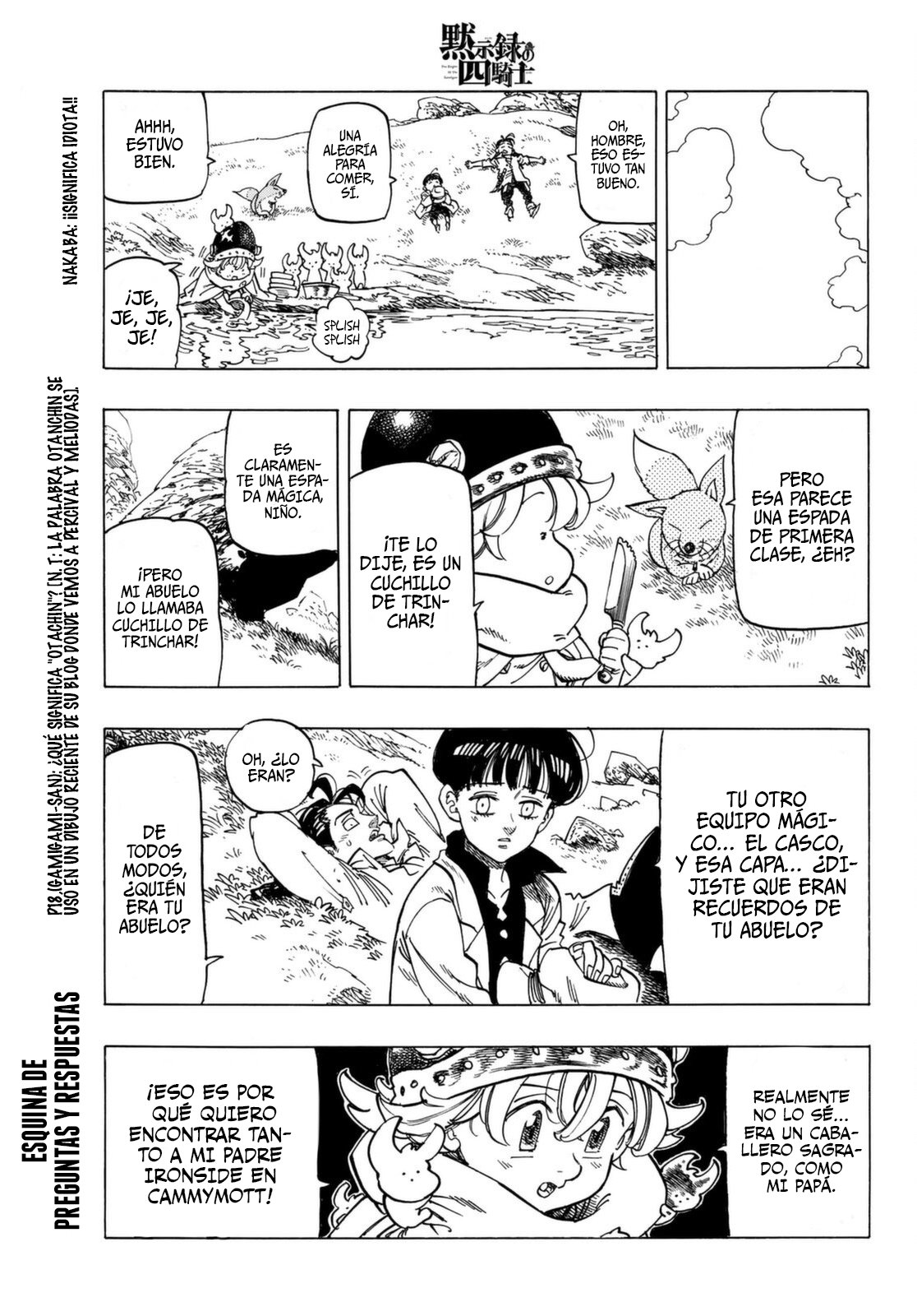 Read Mokushiroku no Yonkishi es Manga Online