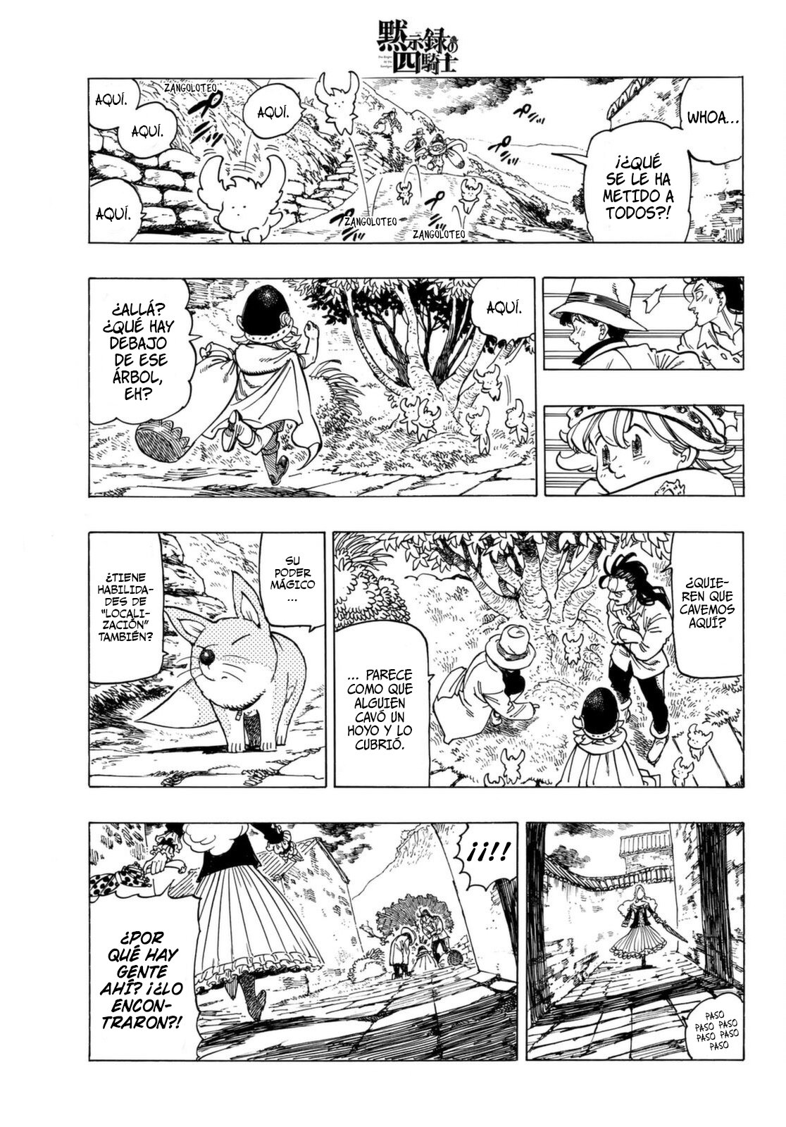 Read Mokushiroku no Yonkishi es Manga Online