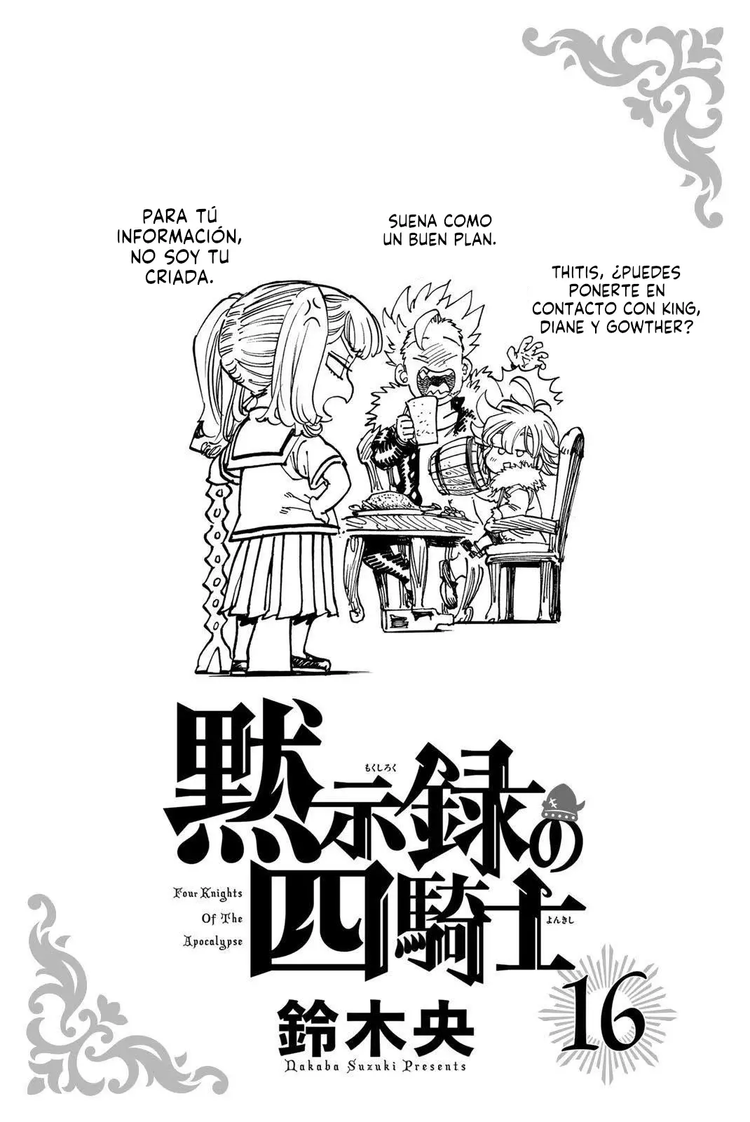 Read Mokushiroku no Yonkishi es Manga Online