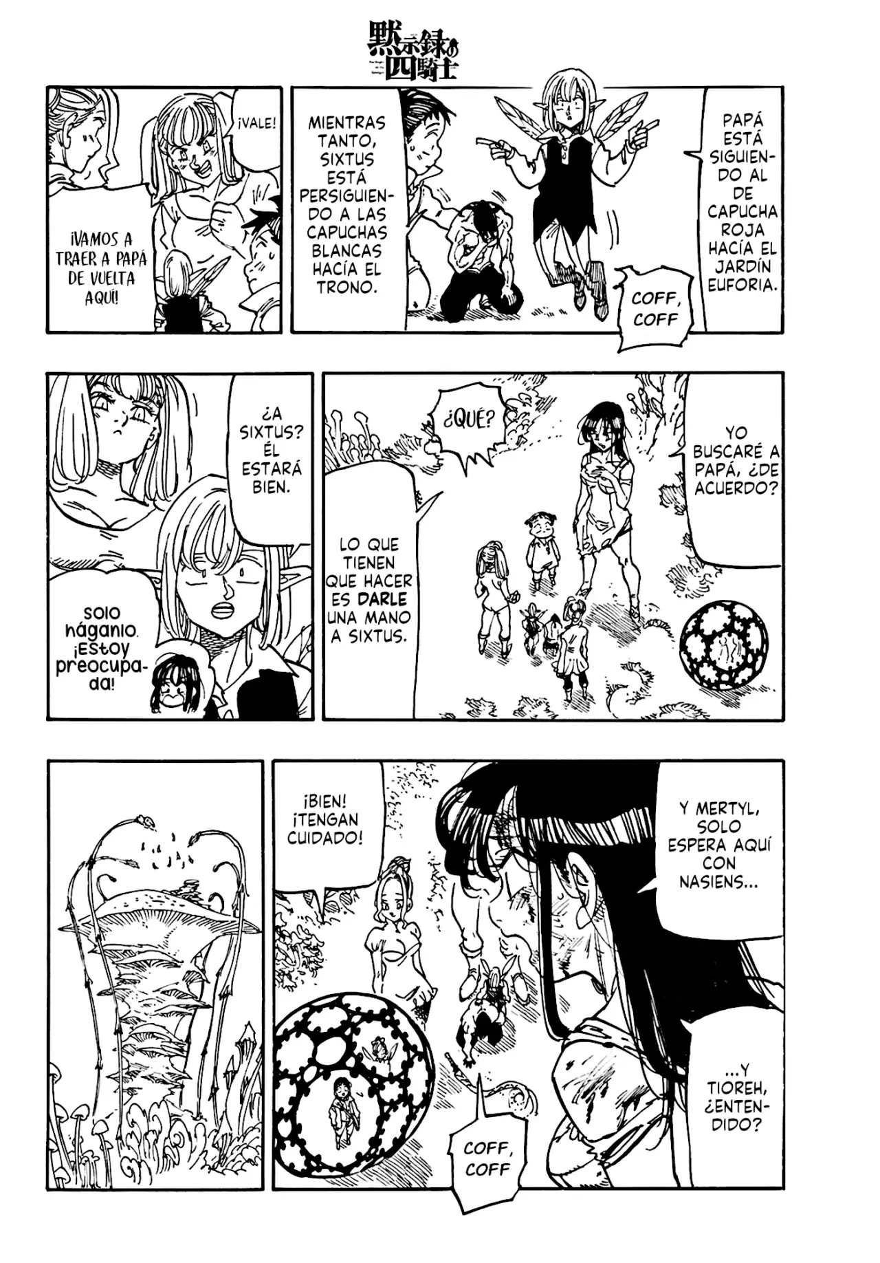 Read Mokushiroku no Yonkishi es Manga Online