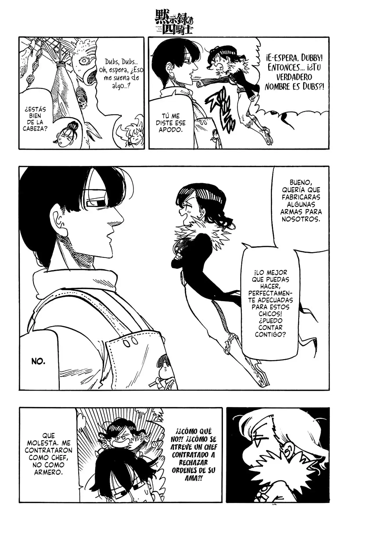 Read Mokushiroku no Yonkishi es Manga Online