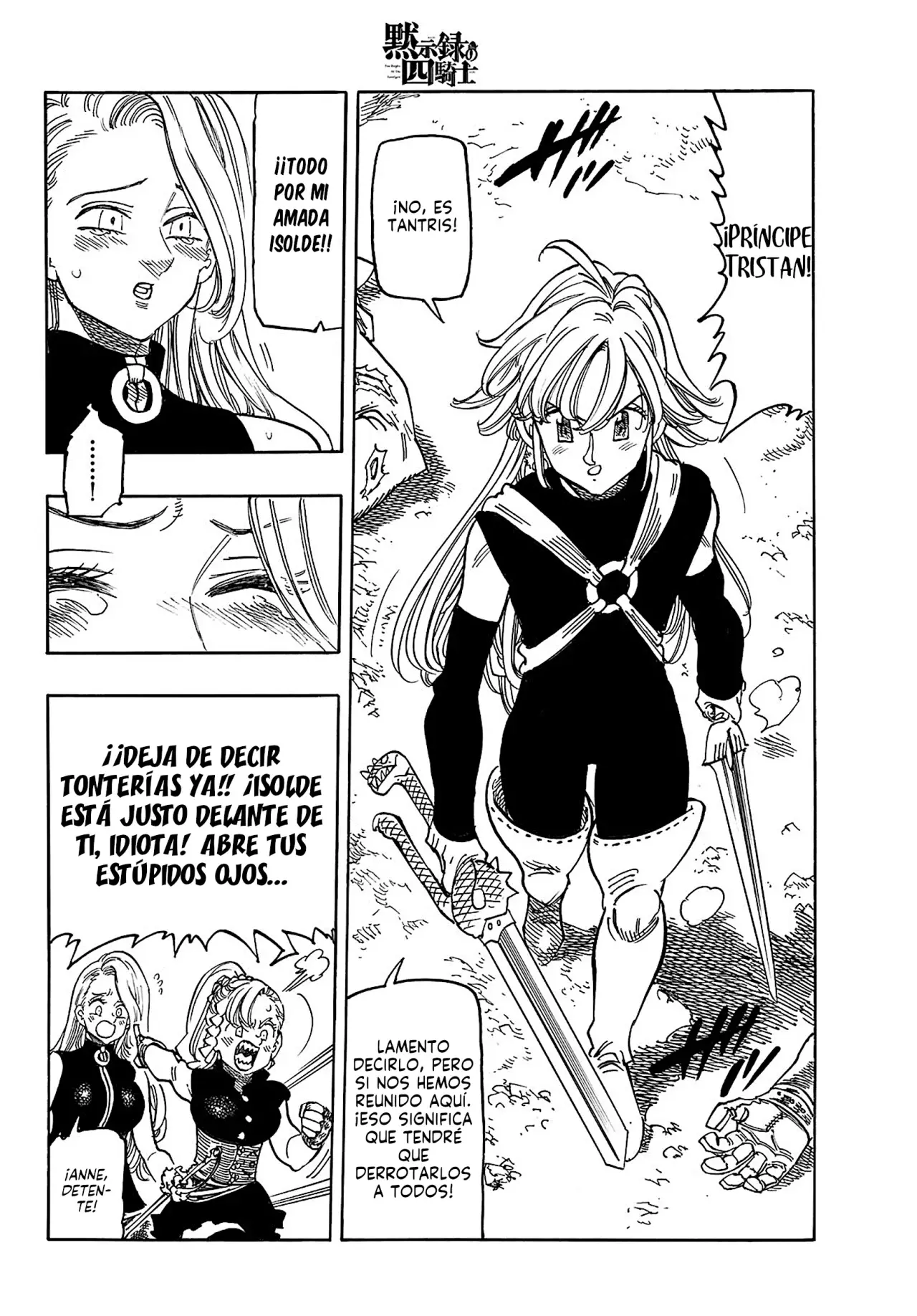 Read Mokushiroku no Yonkishi es Manga Online