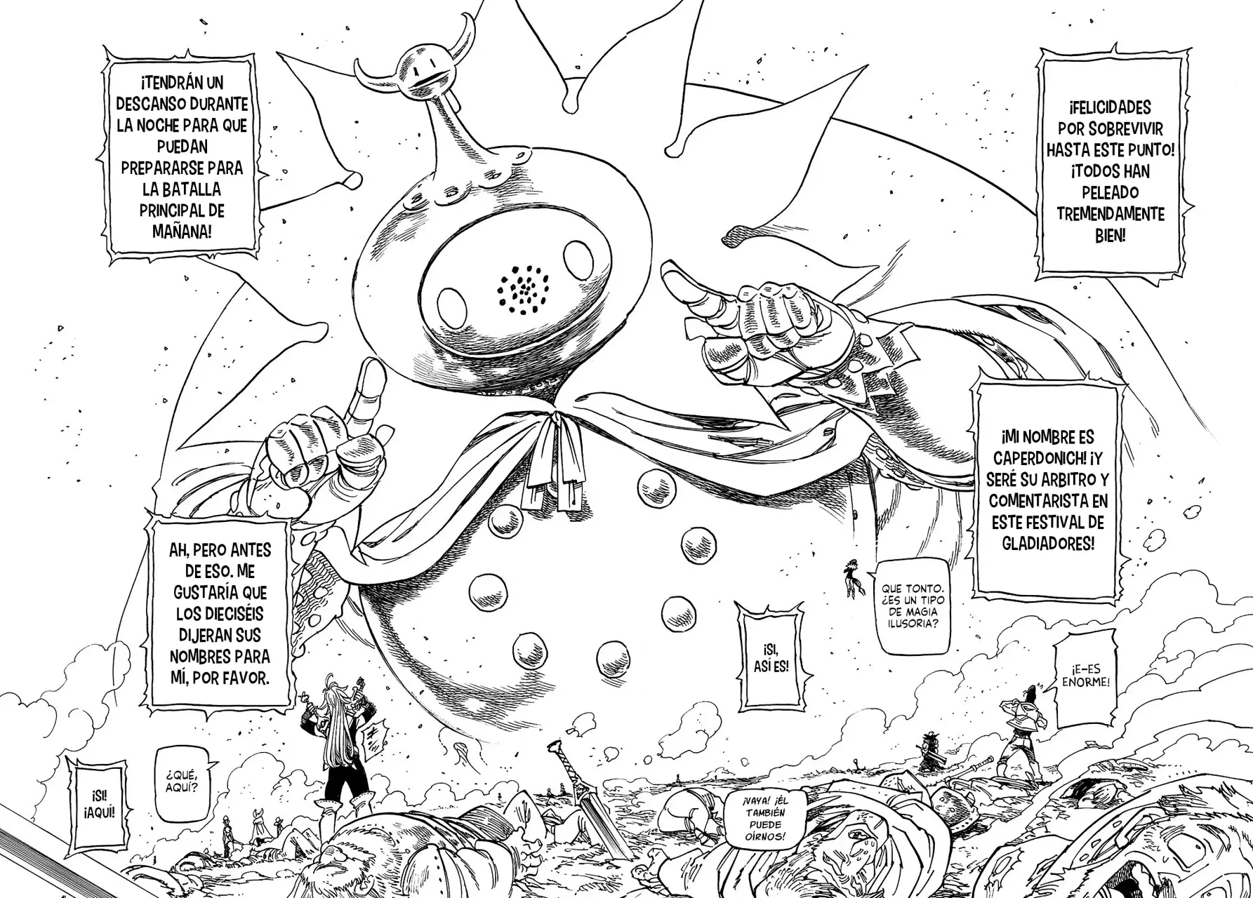 Read Mokushiroku no Yonkishi es Manga Online