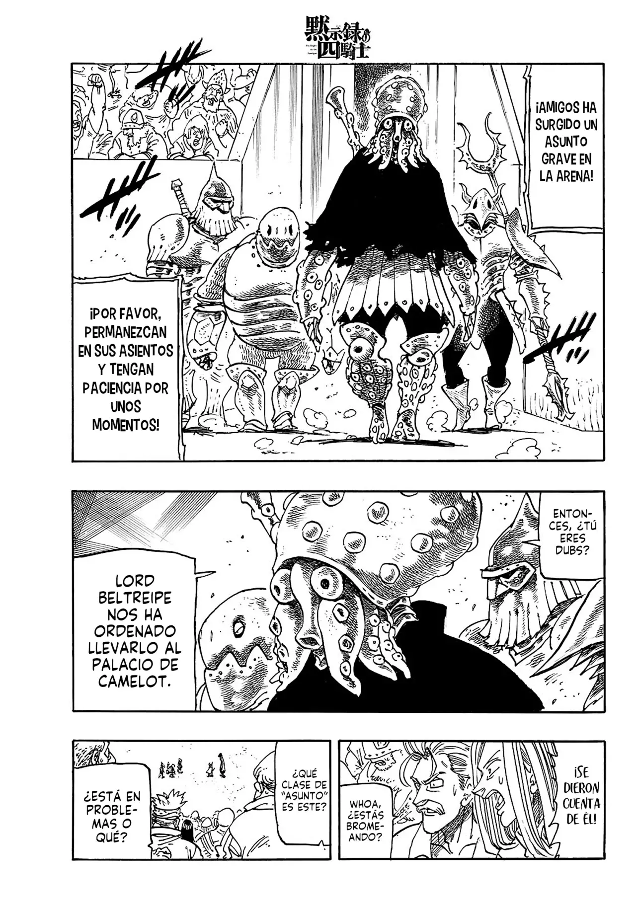 Read Mokushiroku no Yonkishi es Manga Online