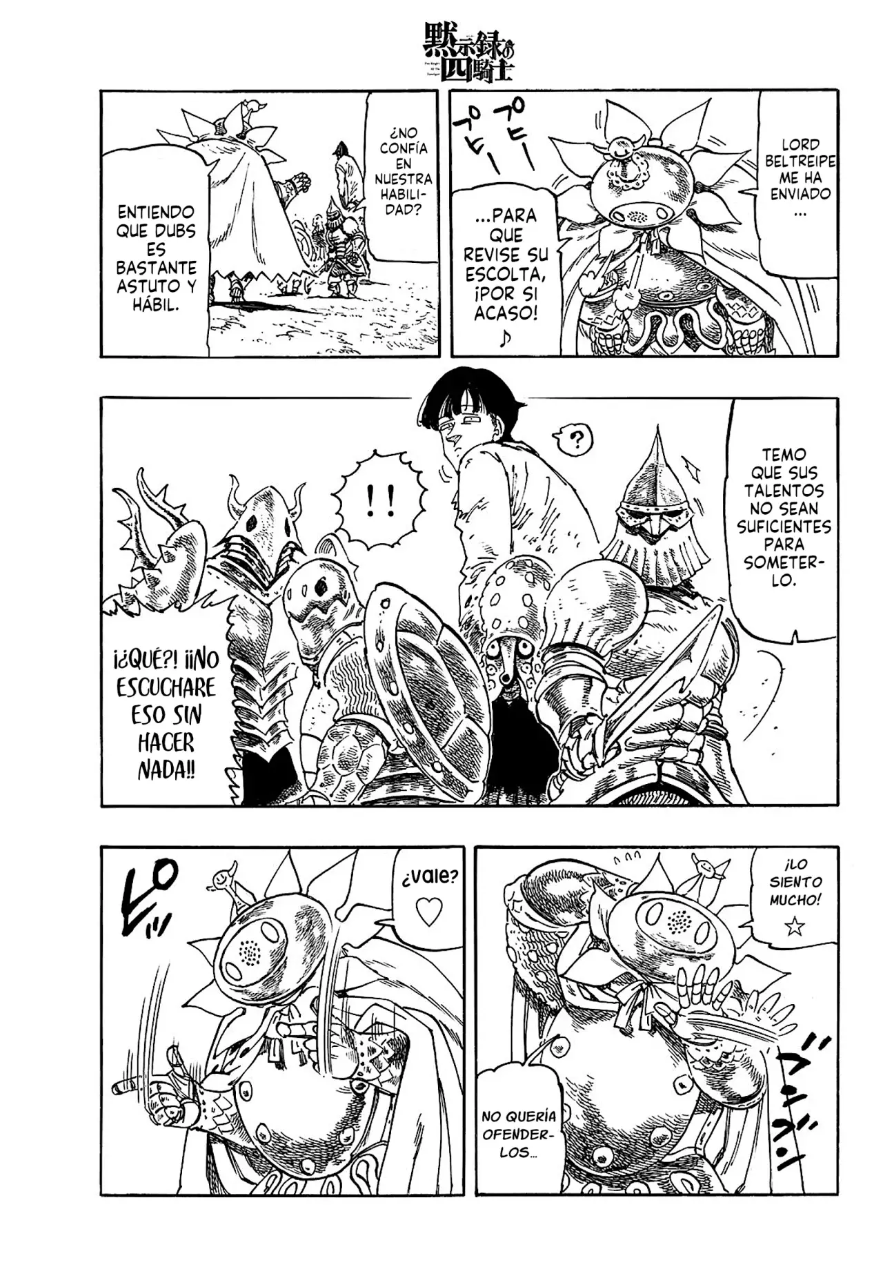 Read Mokushiroku no Yonkishi es Manga Online