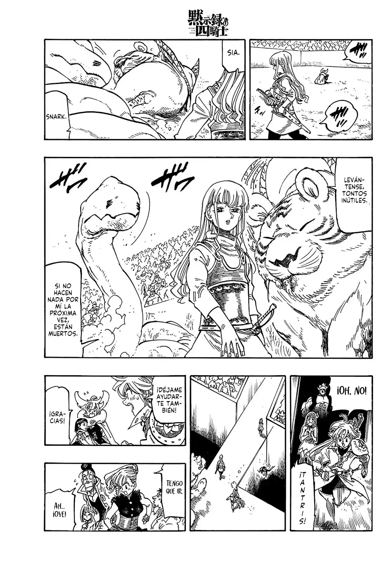 Read Mokushiroku no Yonkishi es Manga Online