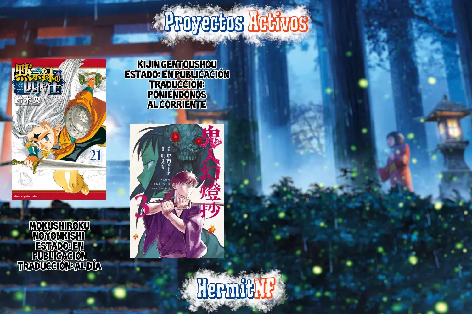 Read Mokushiroku no Yonkishi es Manga Online