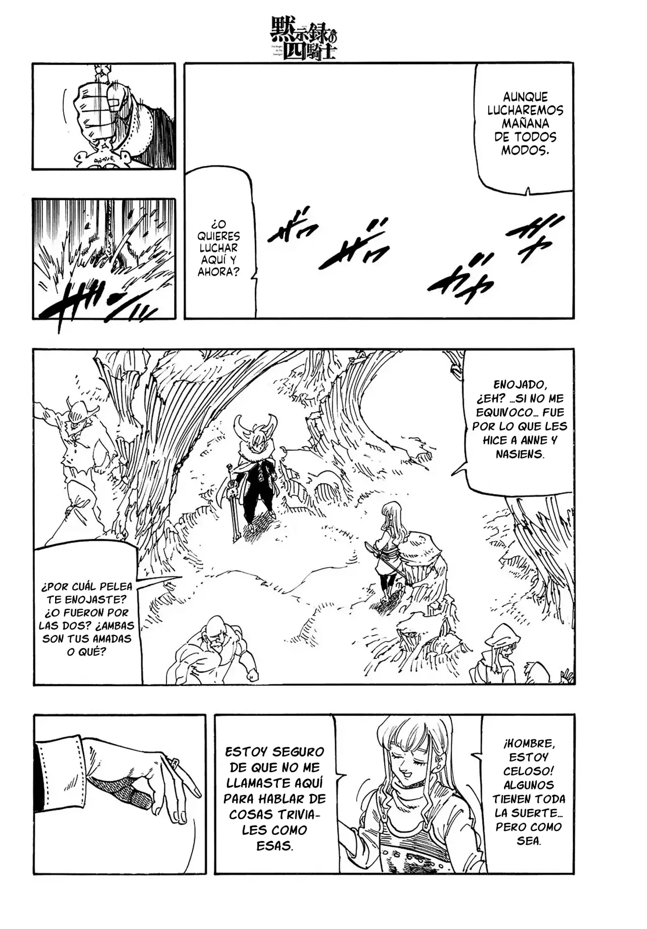 Read Mokushiroku no Yonkishi es Manga Online