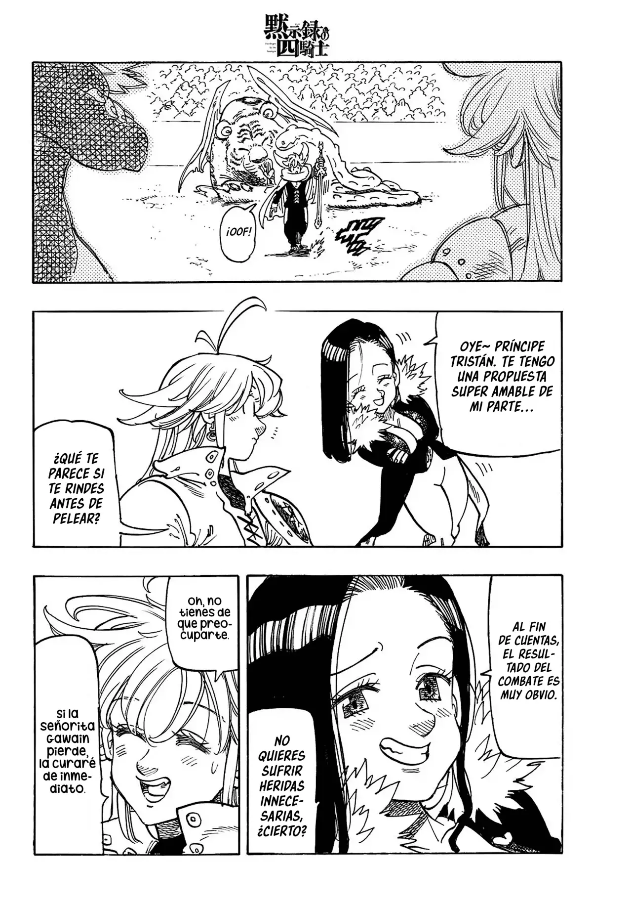 Read Mokushiroku no Yonkishi es Manga Online