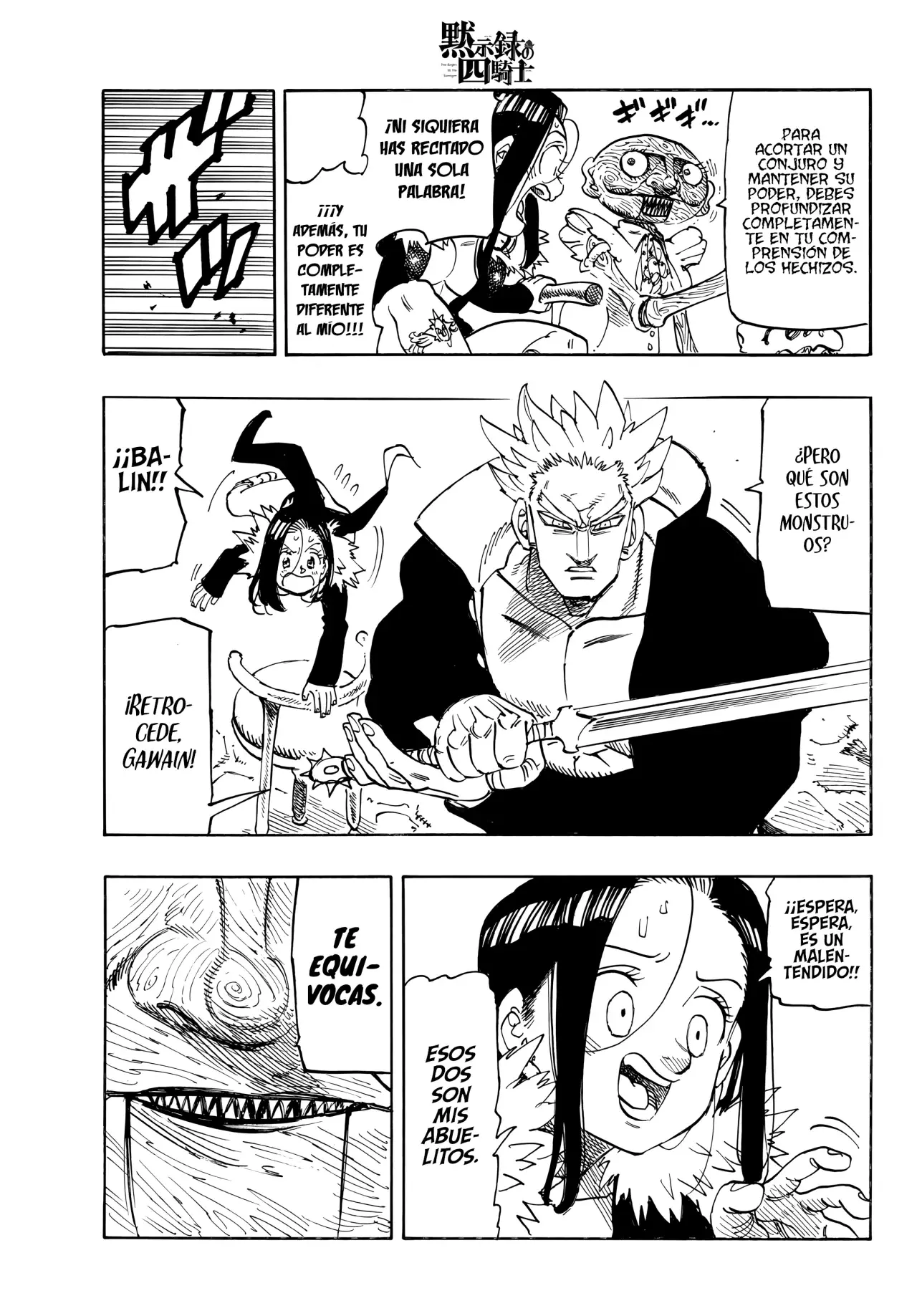 Read Mokushiroku no Yonkishi es Manga Online