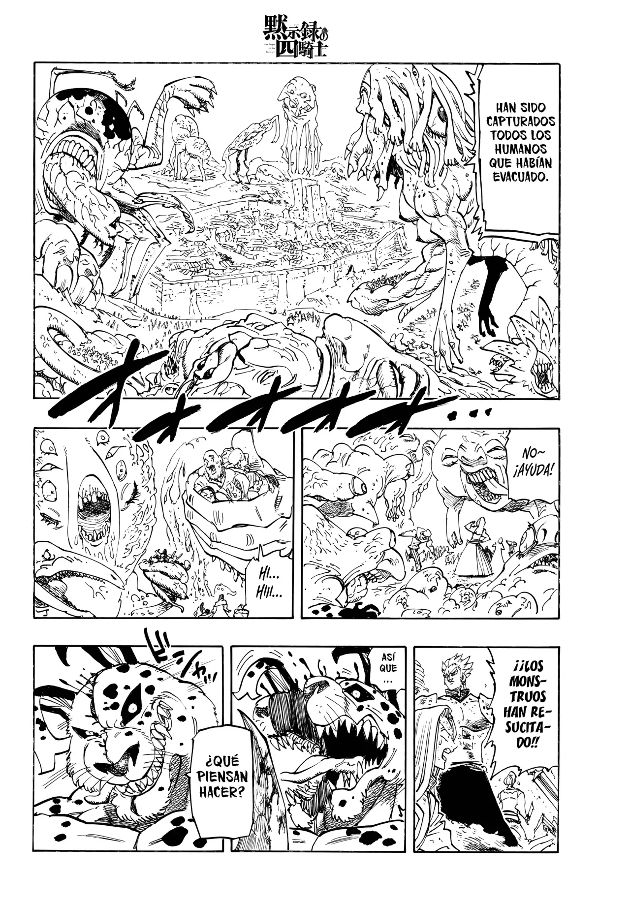 Read Mokushiroku no Yonkishi es Manga Online