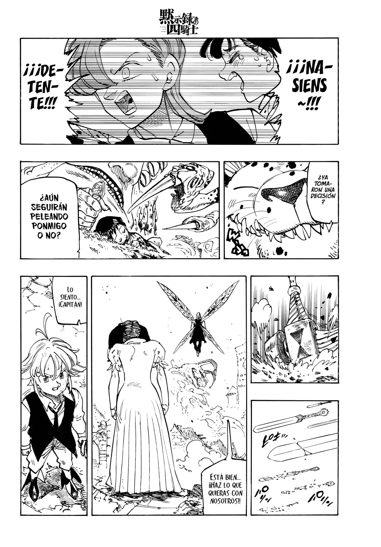 Read Mokushiroku no Yonkishi es Manga Online