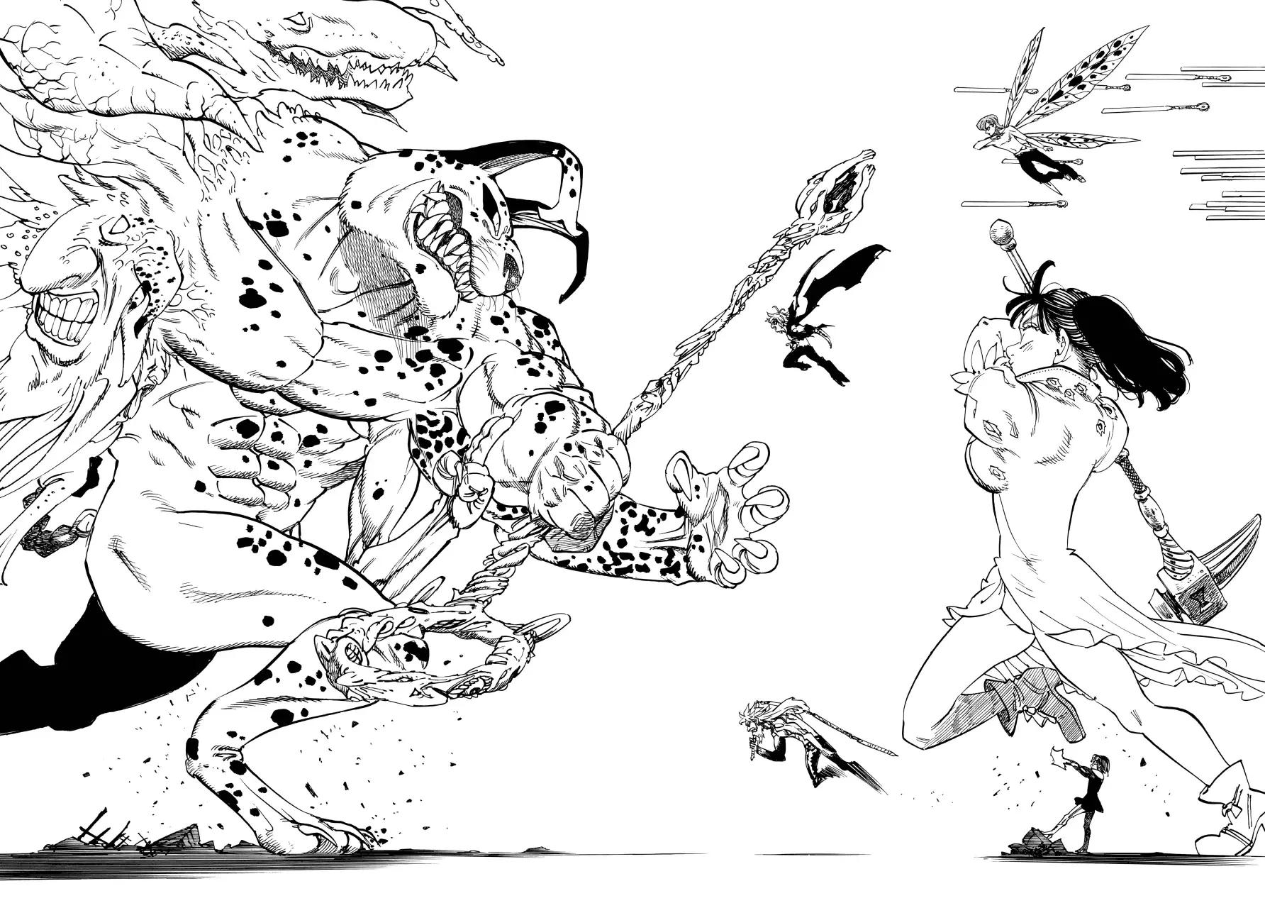 Read Mokushiroku no Yonkishi es Manga Online