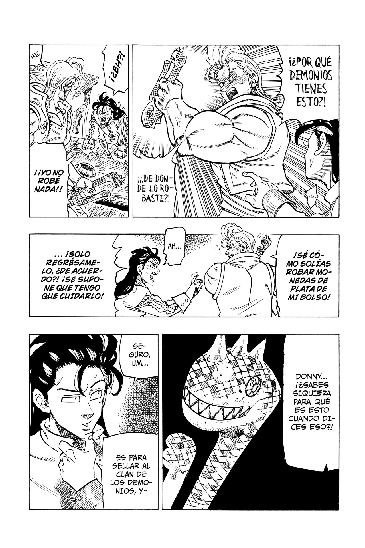 Read Mokushiroku no Yonkishi es Manga Online