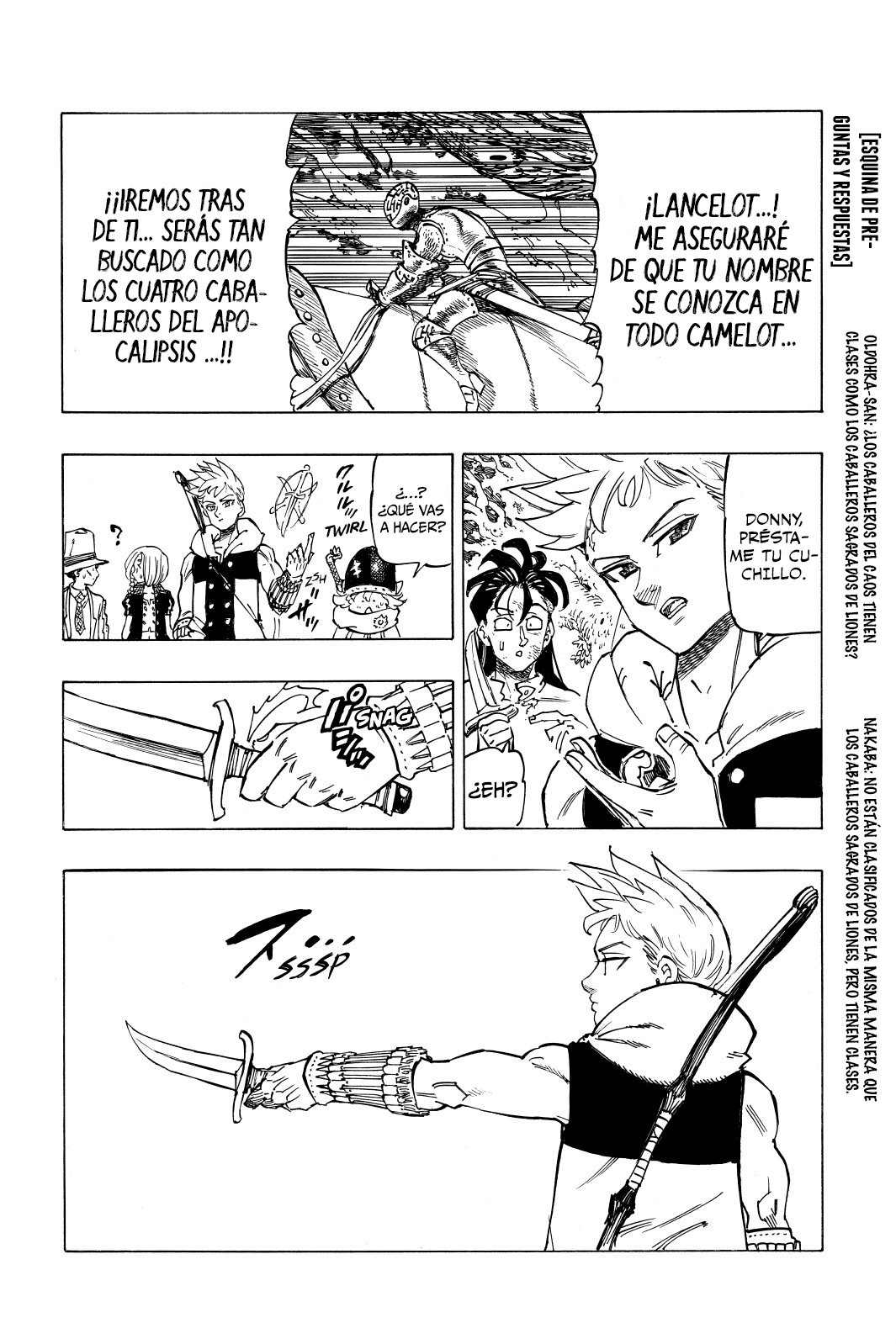 Read Mokushiroku no Yonkishi es Manga Online