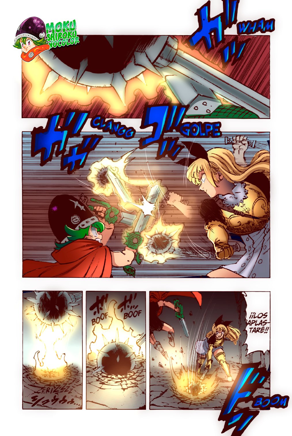 Read Mokushiroku no Yonkishi es Manga Online
