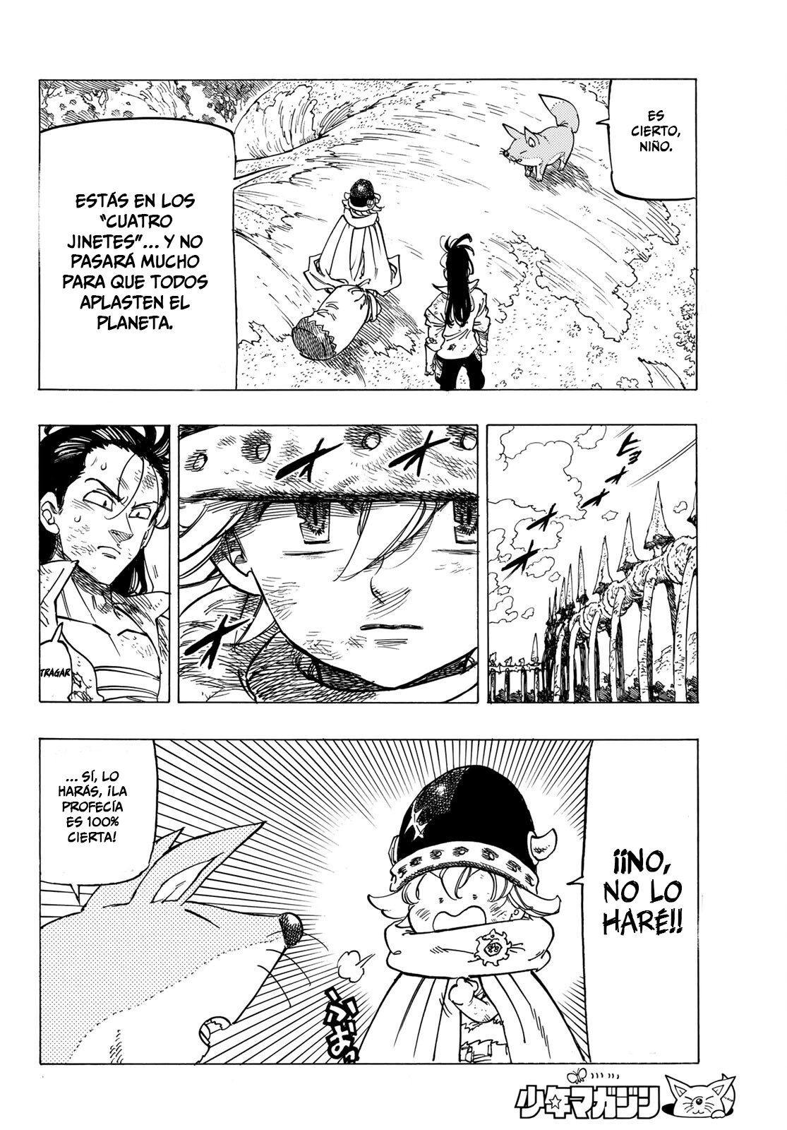 Read Mokushiroku no Yonkishi es Manga Online