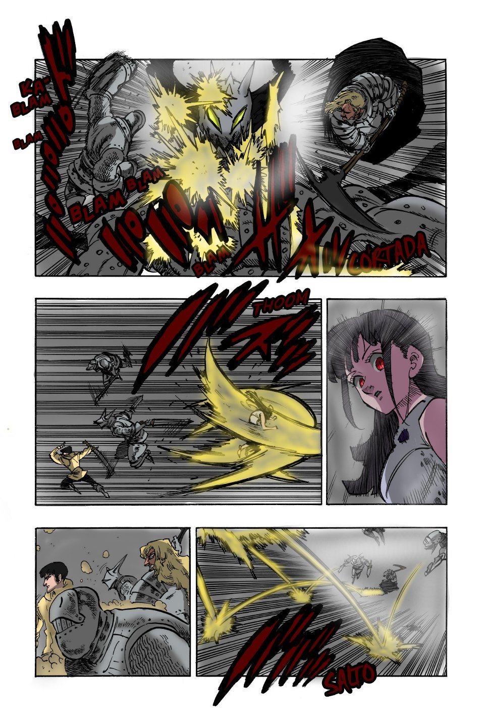 Read Mokushiroku no Yonkishi es Manga Online