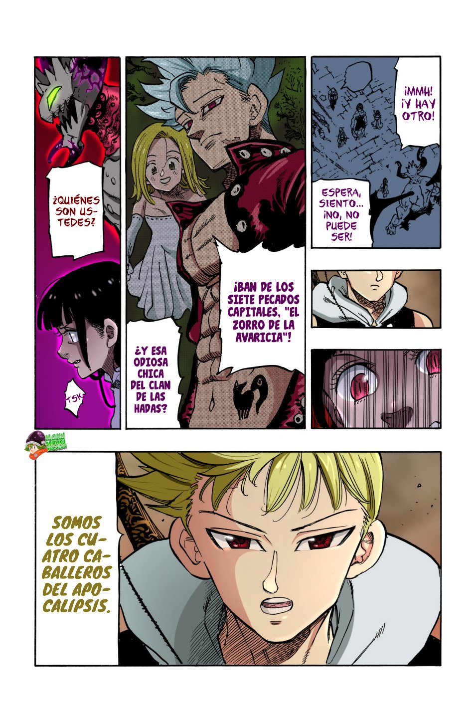 Read Mokushiroku no Yonkishi es Manga Online