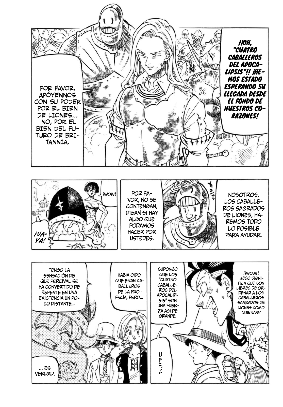 Read Mokushiroku no Yonkishi es Manga Online