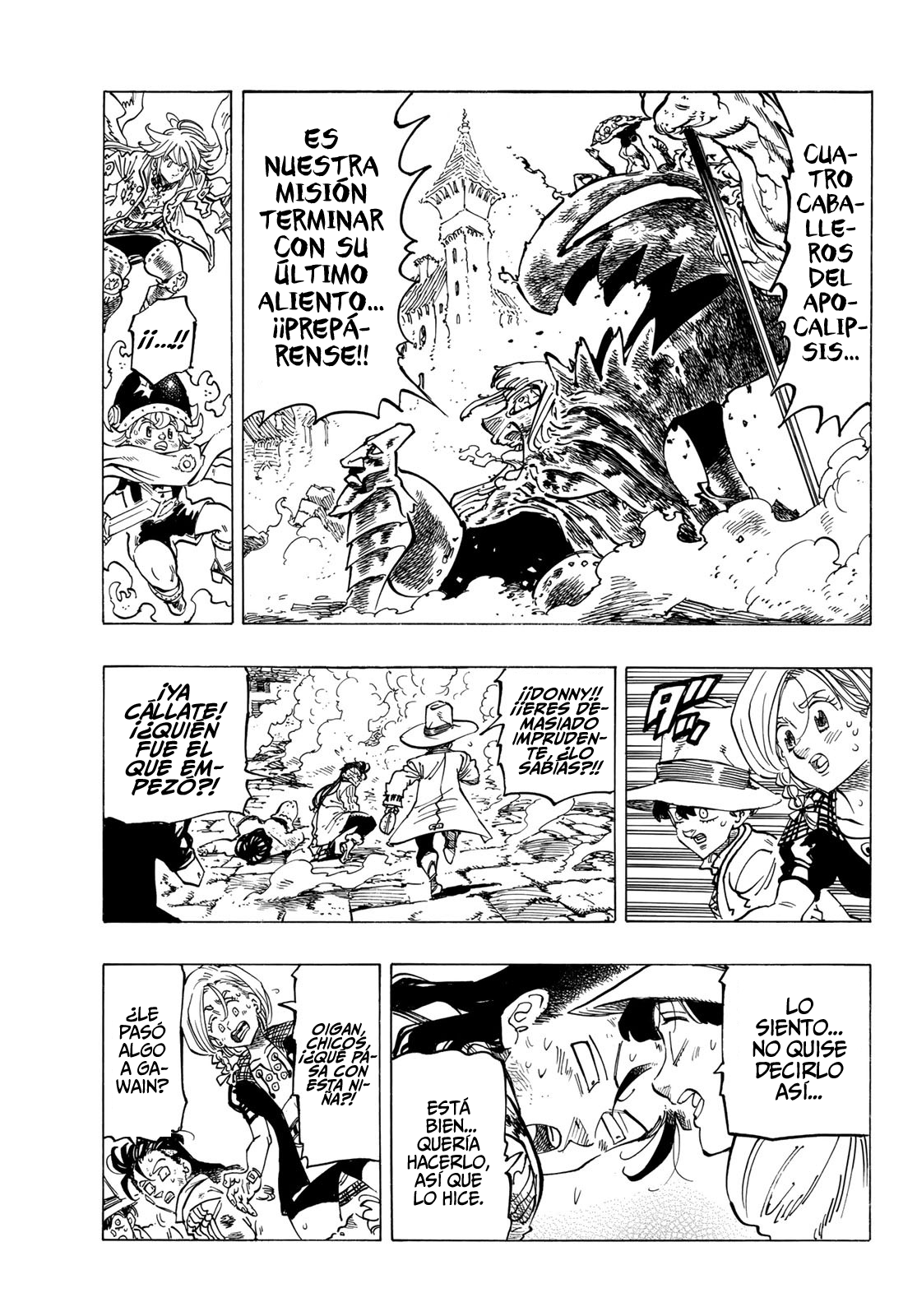 Read Mokushiroku no Yonkishi es Manga Online